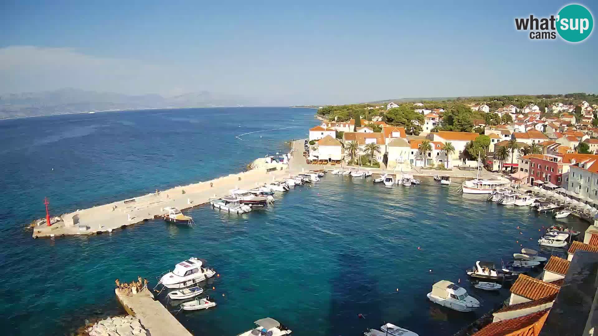 Webcam Sutivan Panorama – Liveblick von der Insel Brač