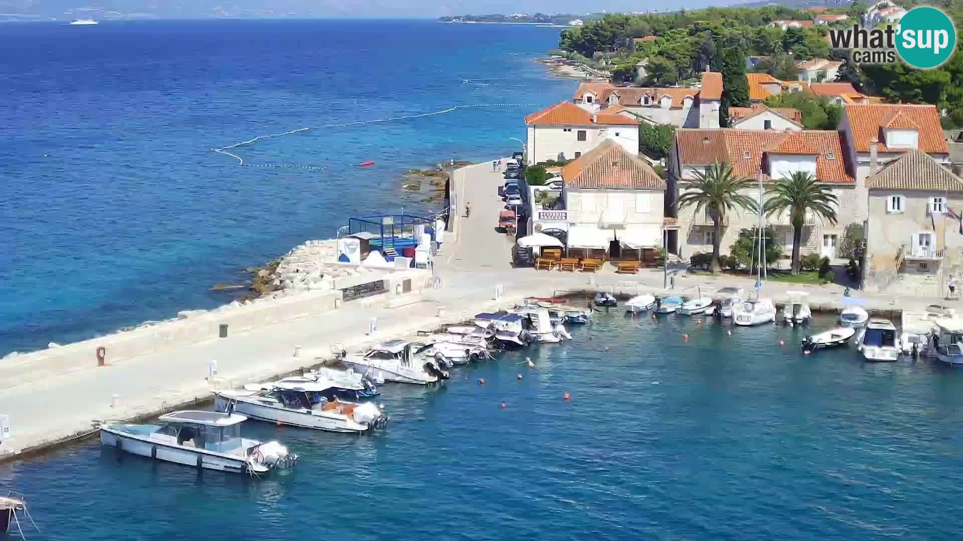 Webcam Sutivan Panorama – Vue en direct depuis l’île de Brač