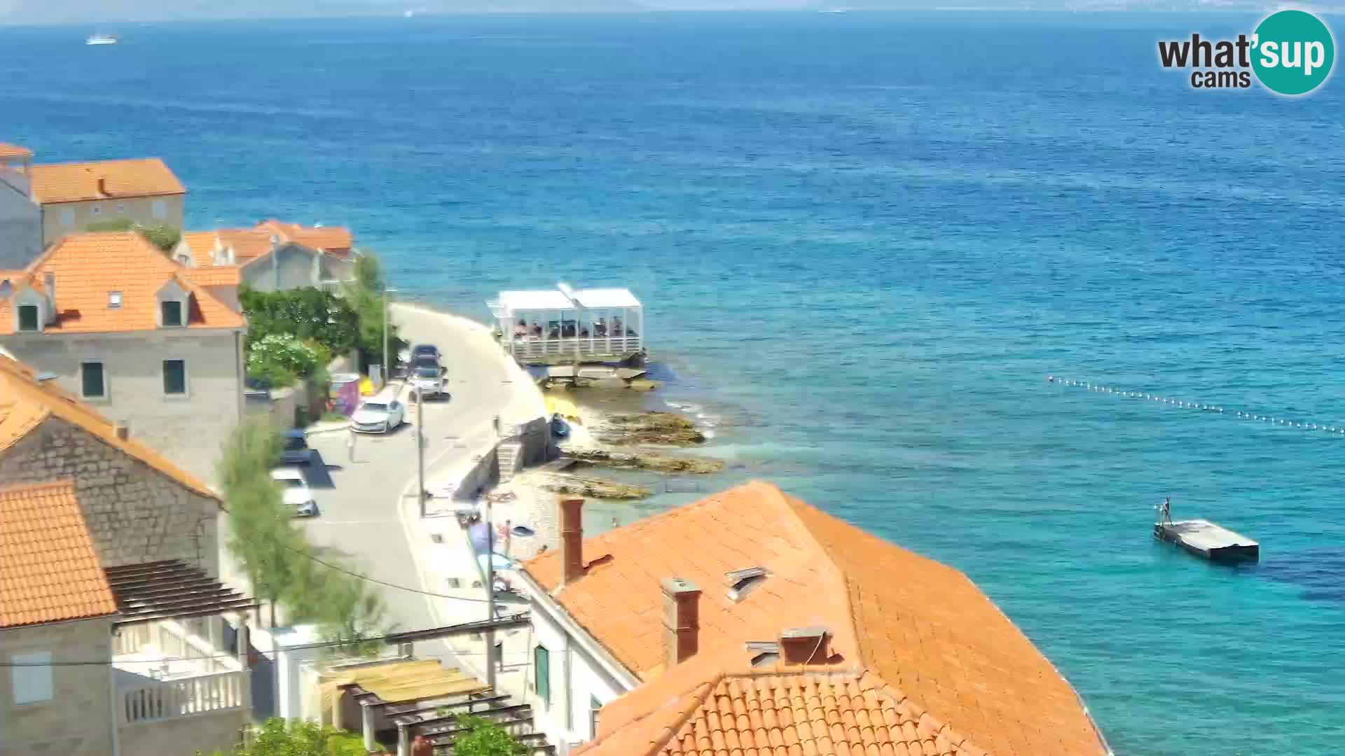 Webcam Sutivan panorama – Vista live dall’isola di Brač