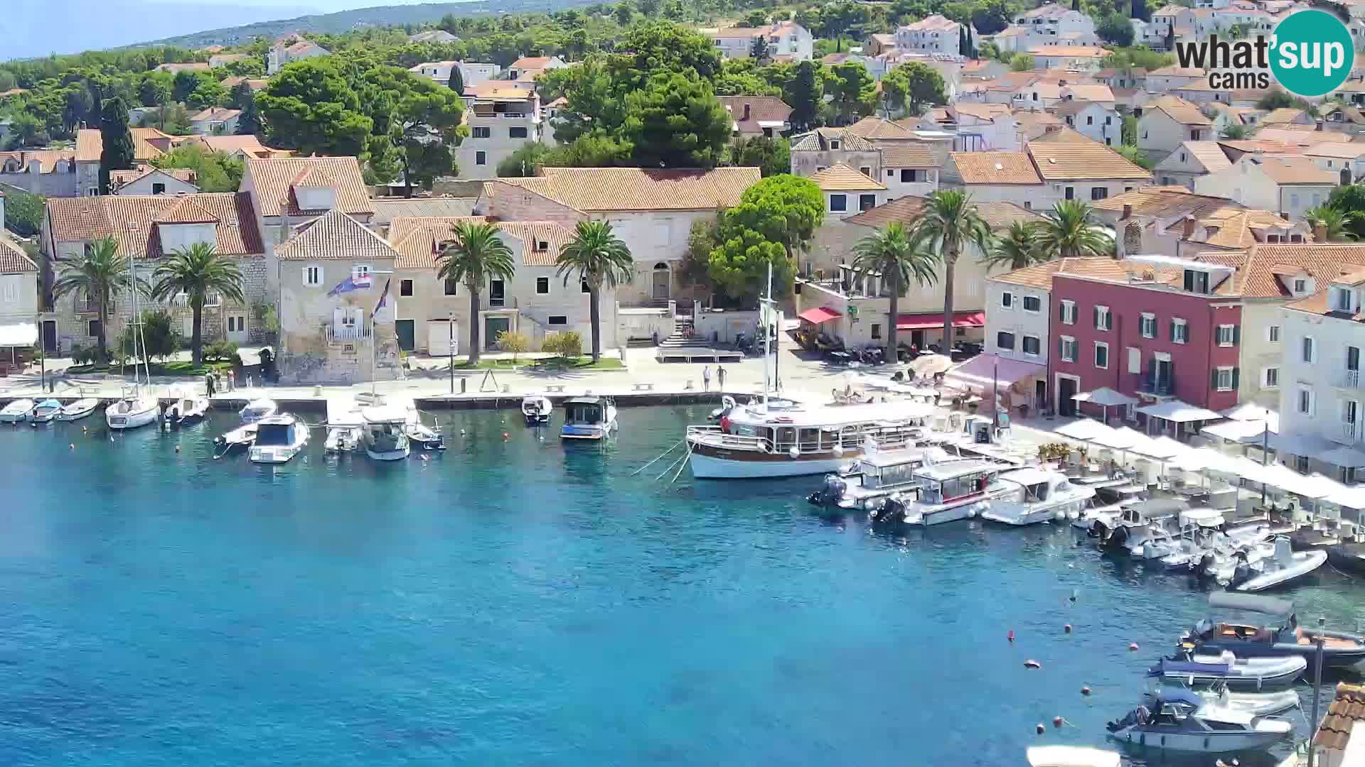 Webcam Sutivan Panorama – Vue en direct depuis l’île de Brač