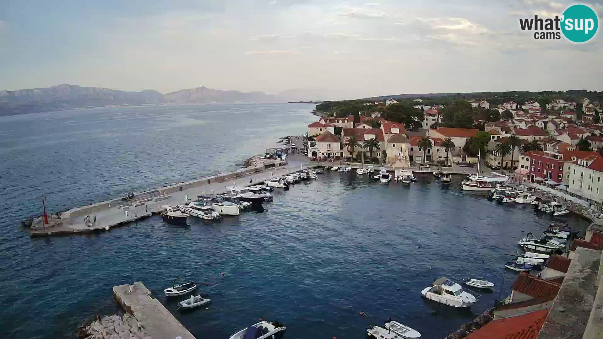 Webcam Sutivan Panorama – Vue en direct depuis l’île de Brač