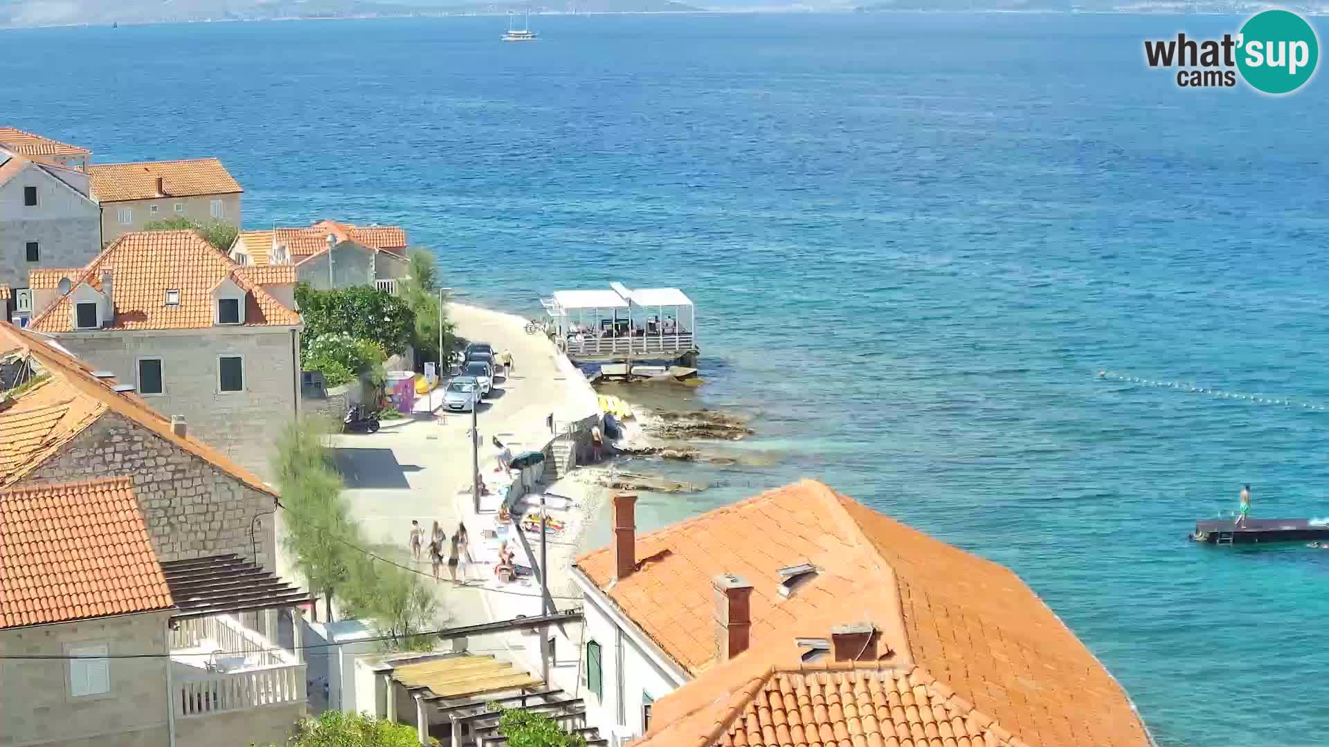 Webcam Sutivan Panorama – Vista en vivo desde la isla de Brač
