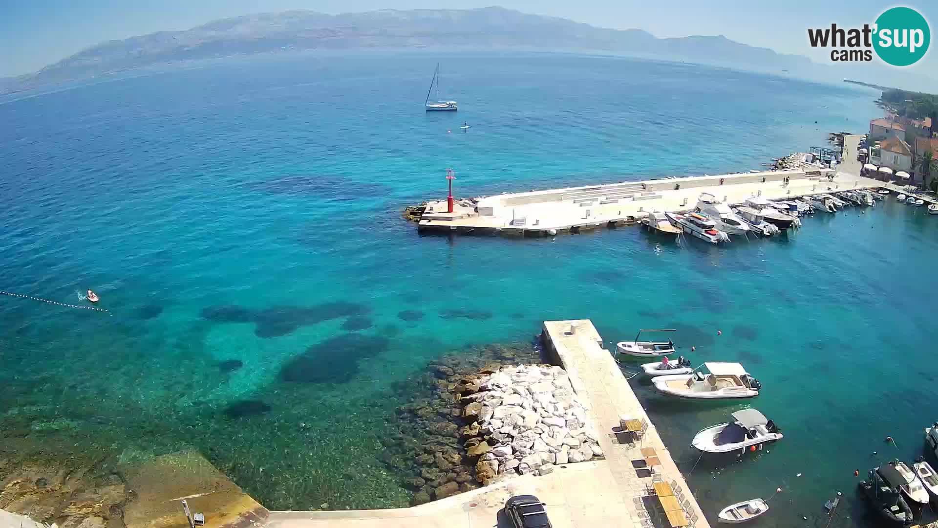 Webcam Sutivan Panorama – Vue en direct depuis l’île de Brač