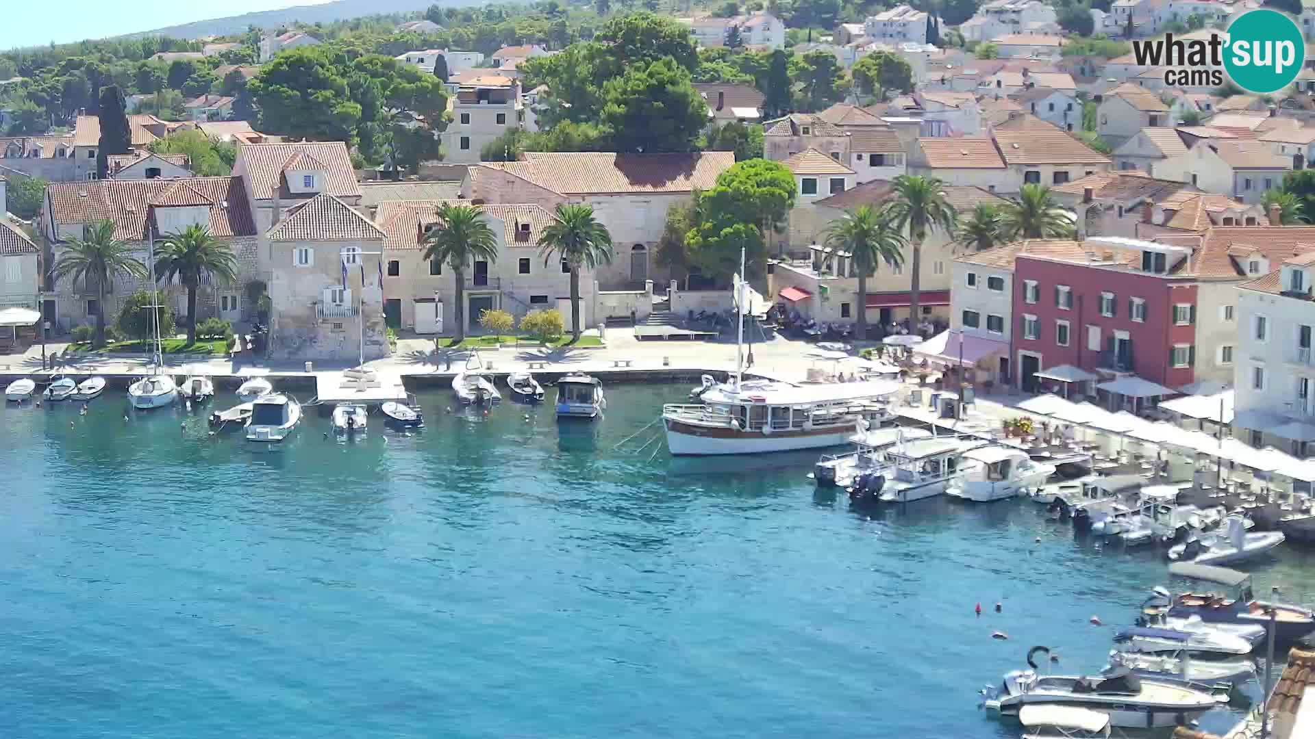Webcam Sutivan Panorama – Vista en vivo desde la isla de Brač