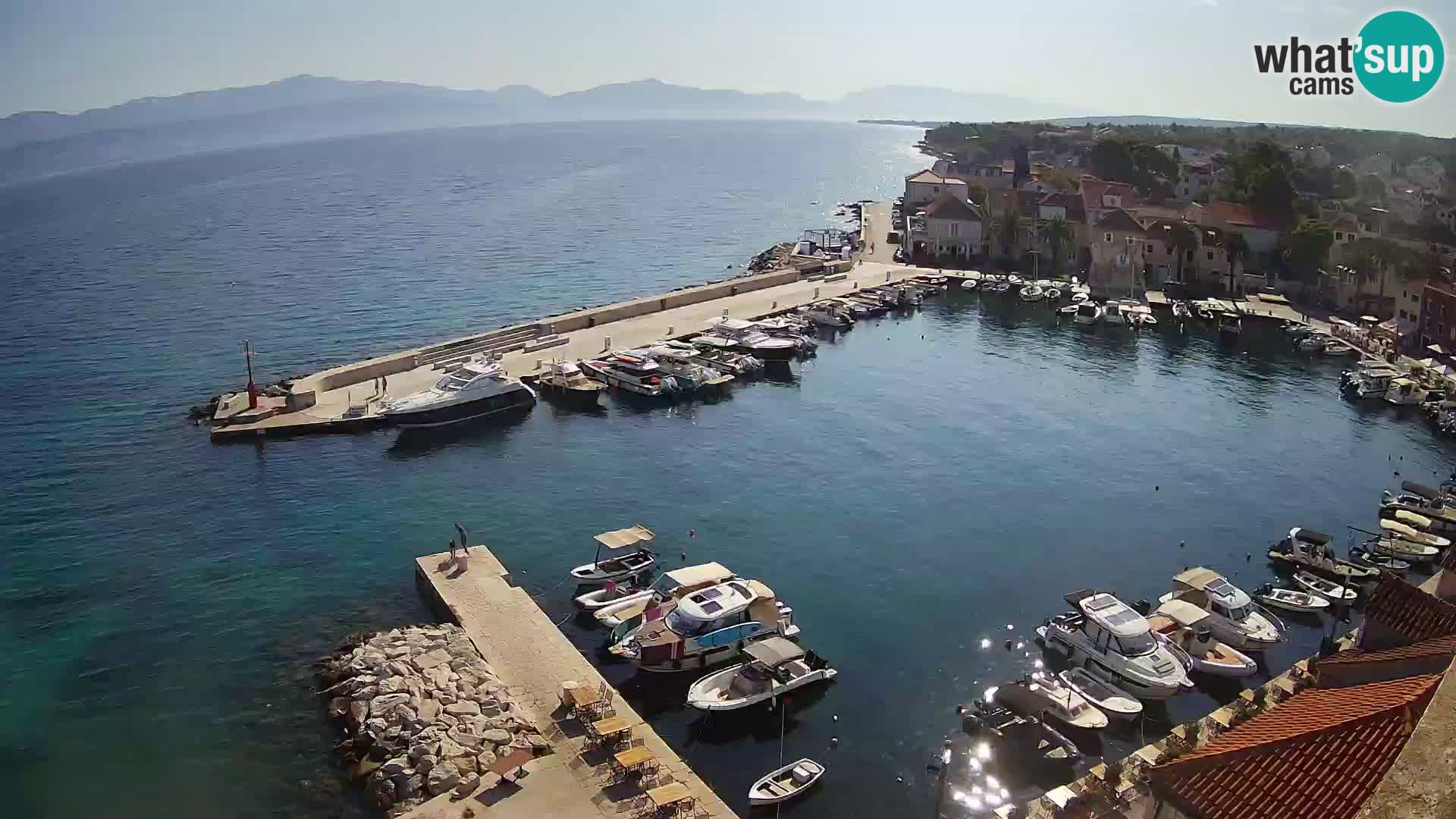 Webcam Sutivan Panorama – Vue en direct depuis l’île de Brač
