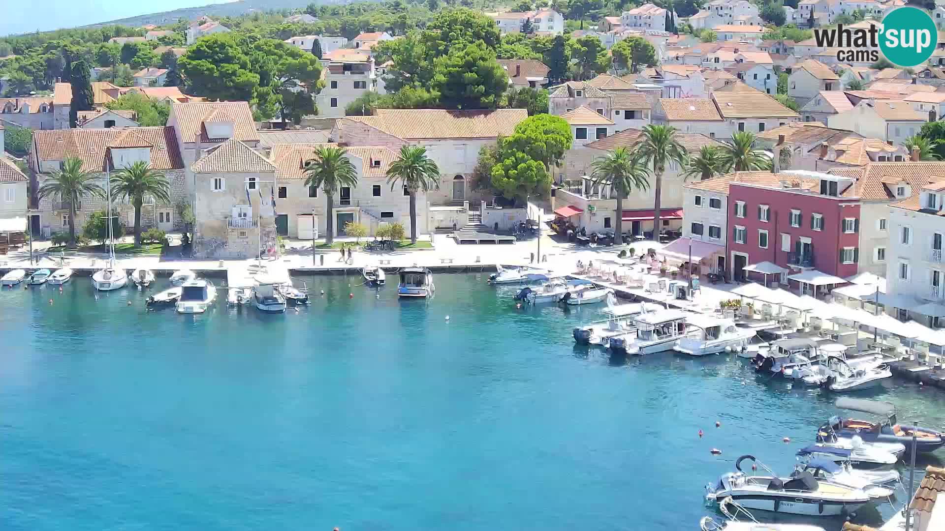 Webcam Sutivan Panorama – Vista en vivo desde la isla de Brač