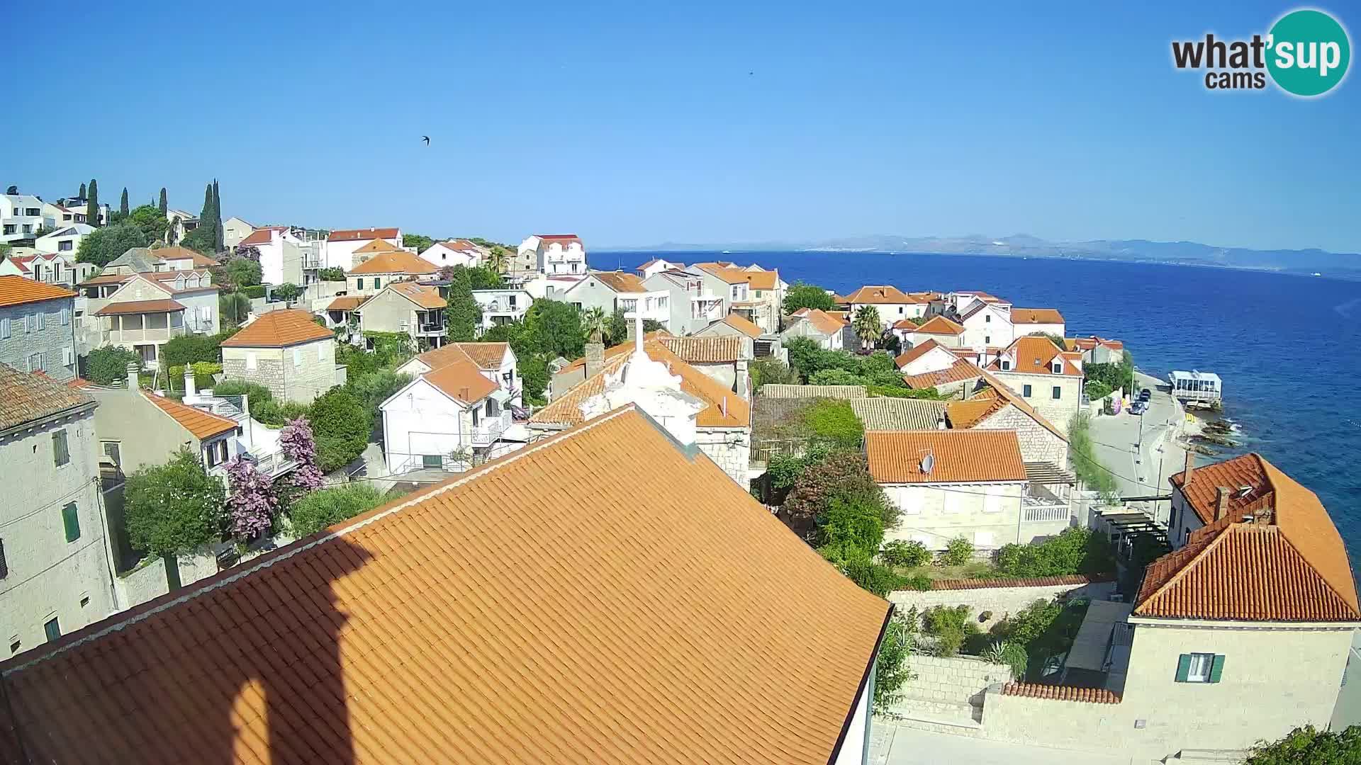 Webcam Sutivan Panorama – Vista en vivo desde la isla de Brač