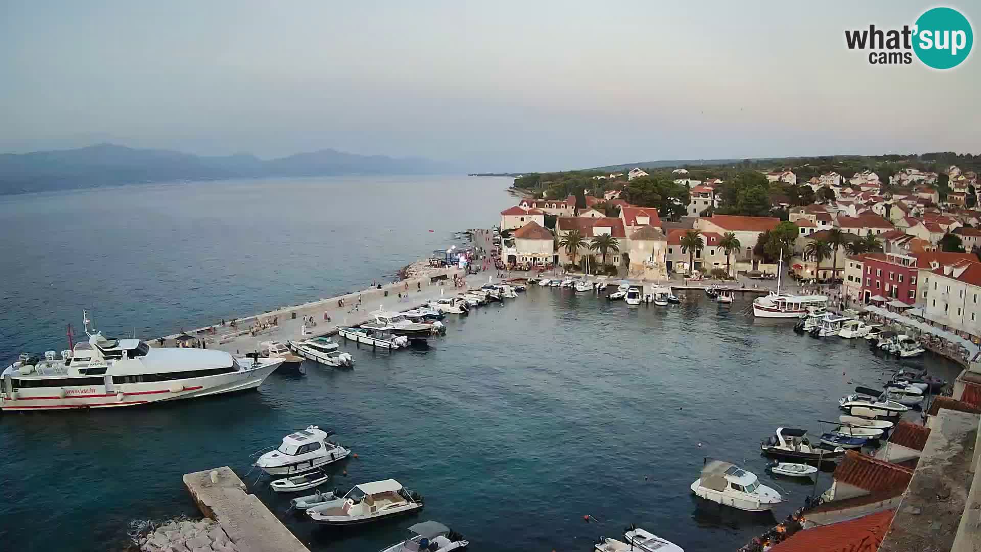 Webcam Sutivan Panorama – Liveblick von der Insel Brač