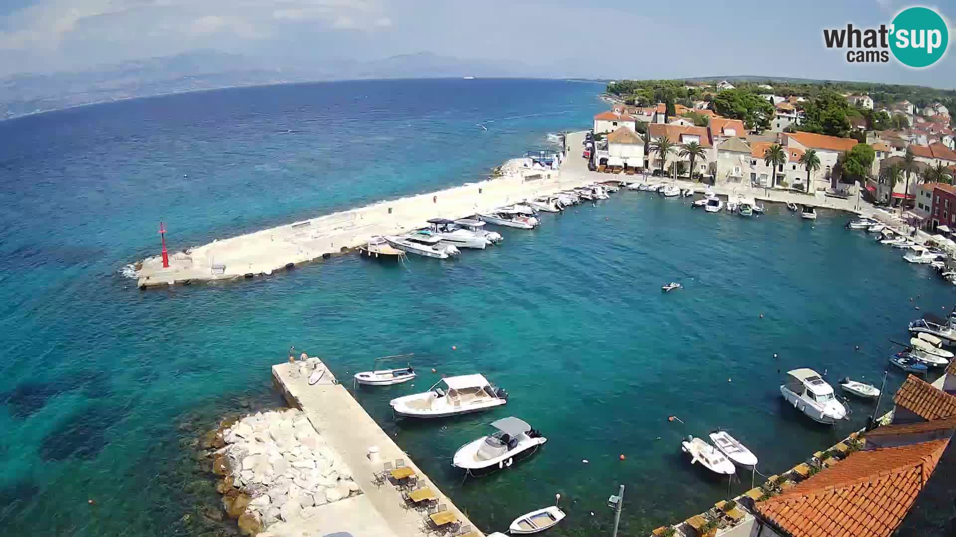 Webcam Sutivan Panorama – Vue en direct depuis l’île de Brač