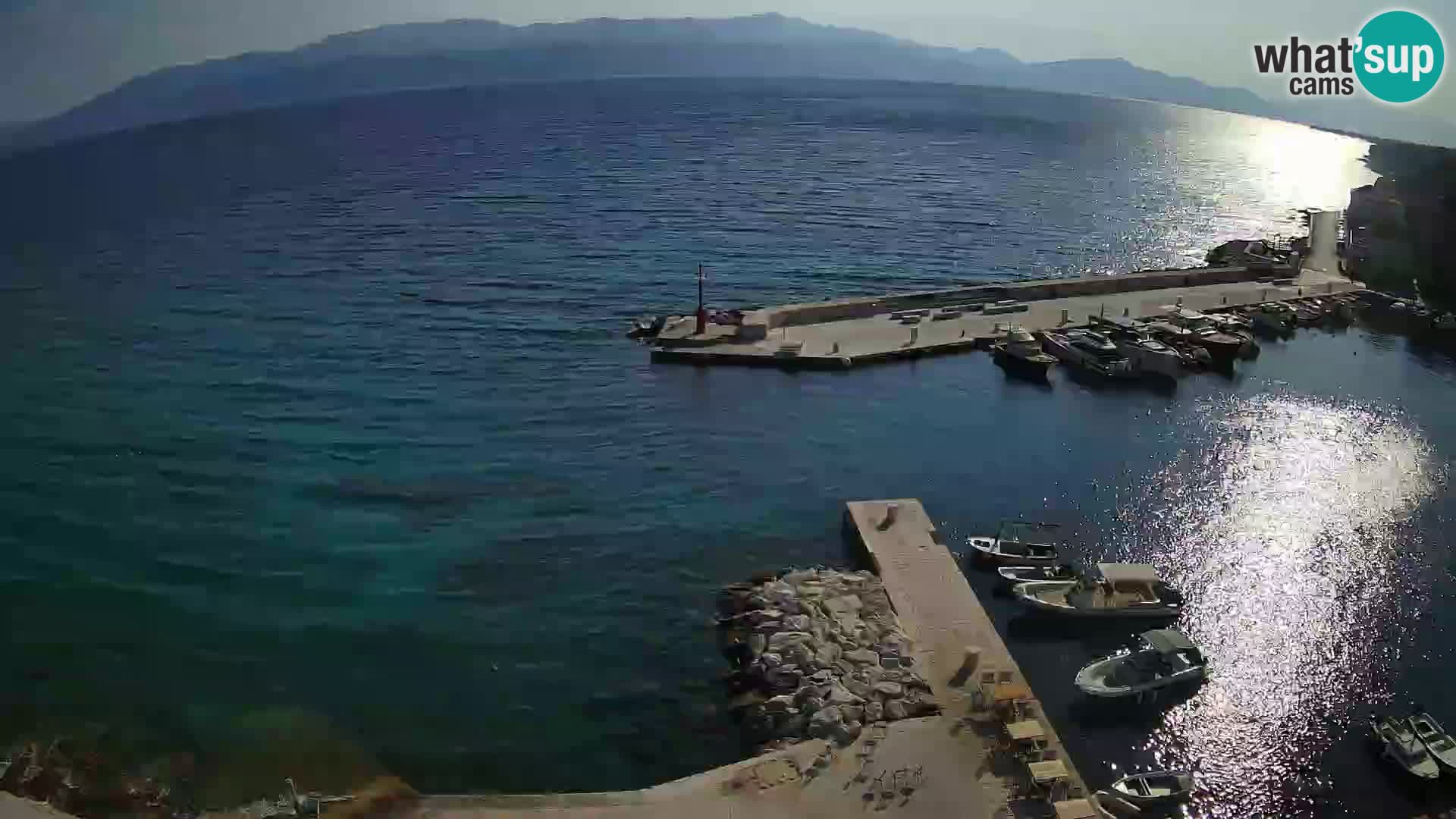 Webcam Sutivan Panorama – Vue en direct depuis l’île de Brač