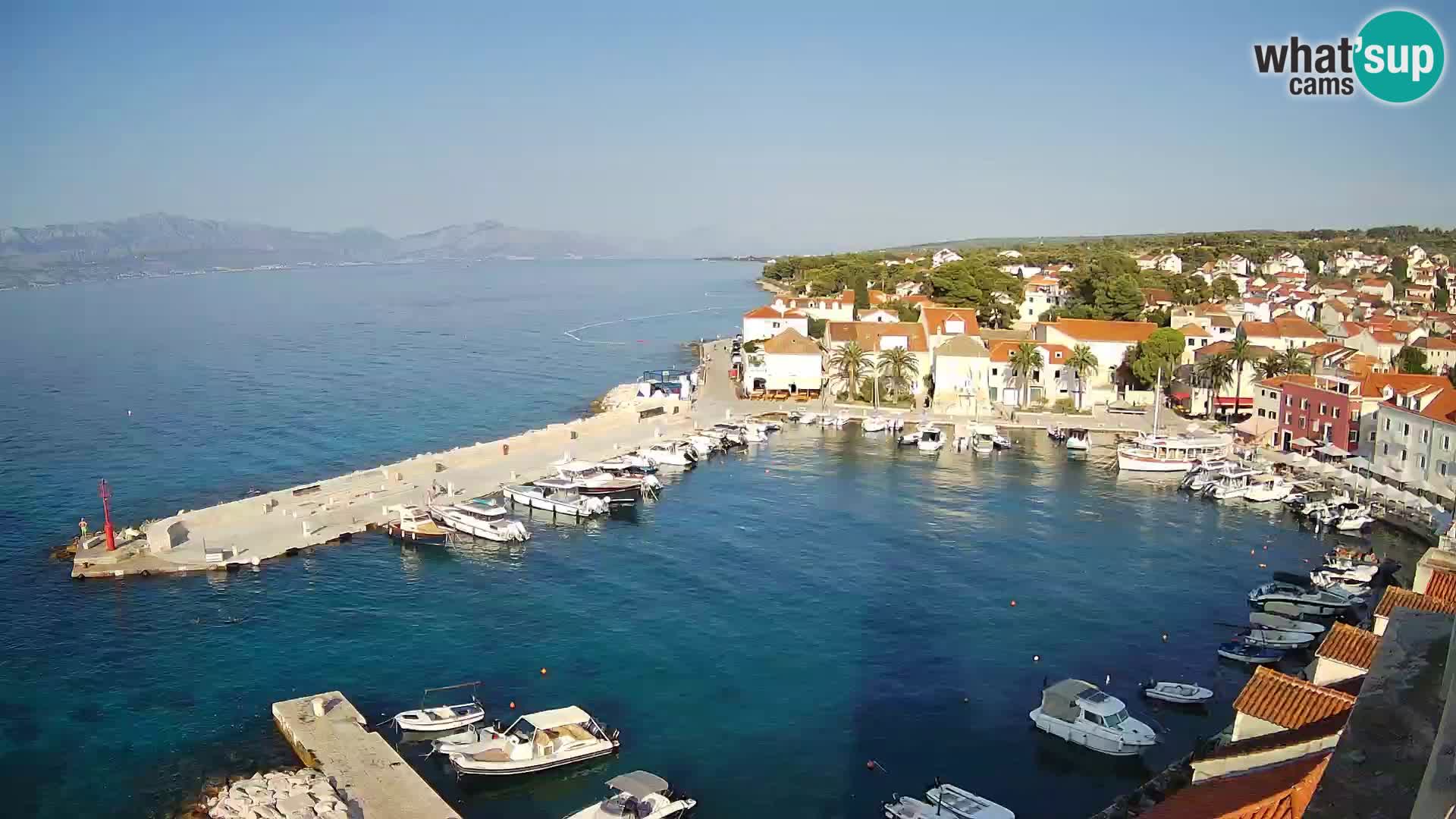 Webcam Sutivan Panorama – Liveblick von der Insel Brač