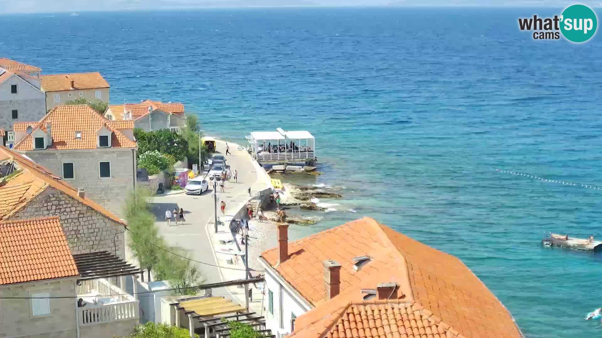 Webcam Sutivan Panorama – Vue en direct depuis l’île de Brač