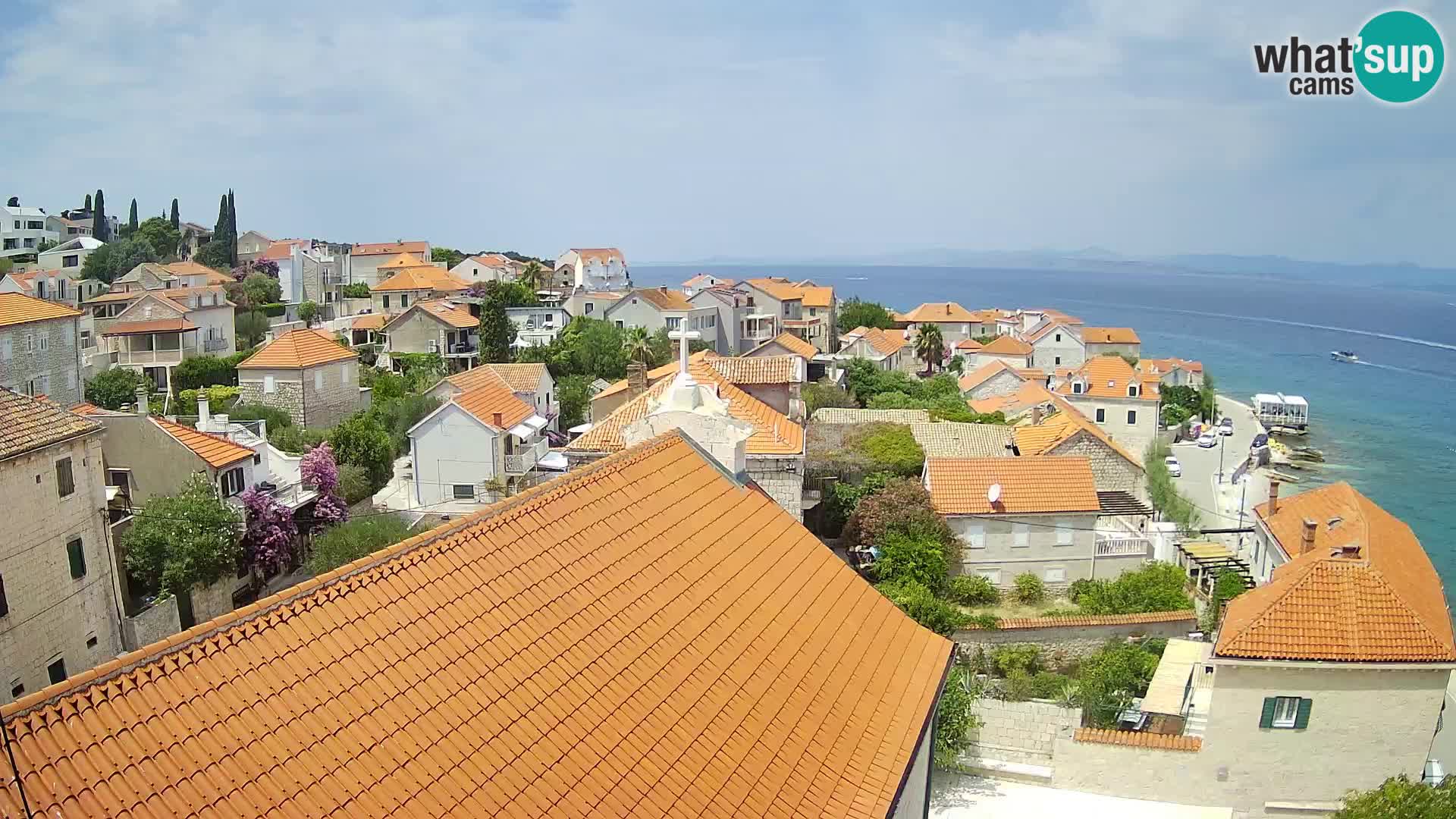 Webcam Sutivan panorama – Vista live dall’isola di Brač