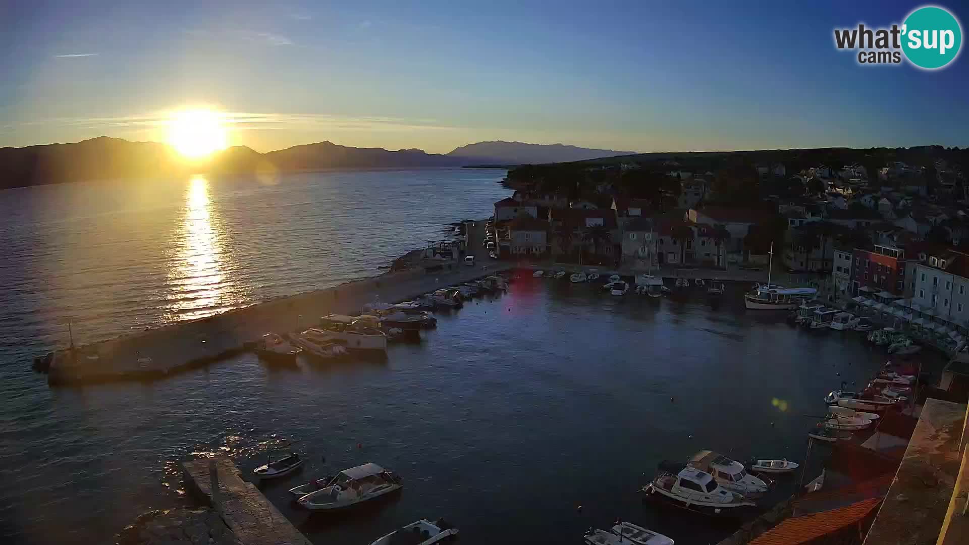 Webcam Sutivan Panorama – Vue en direct depuis l’île de Brač