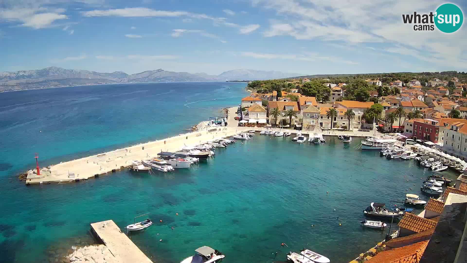 Webcam Sutivan Panorama – Live View from Brač Island