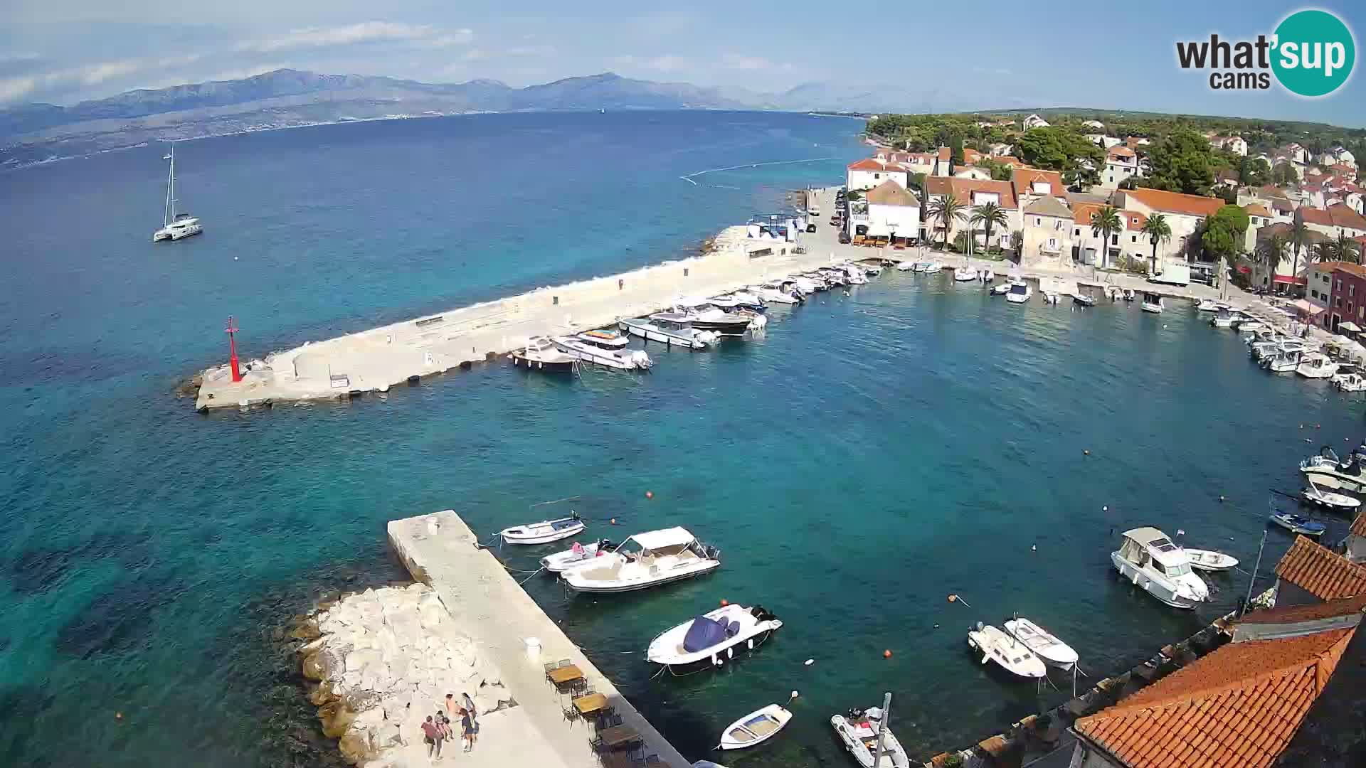 Webcam Sutivan Panorama – Live View from Brač Island