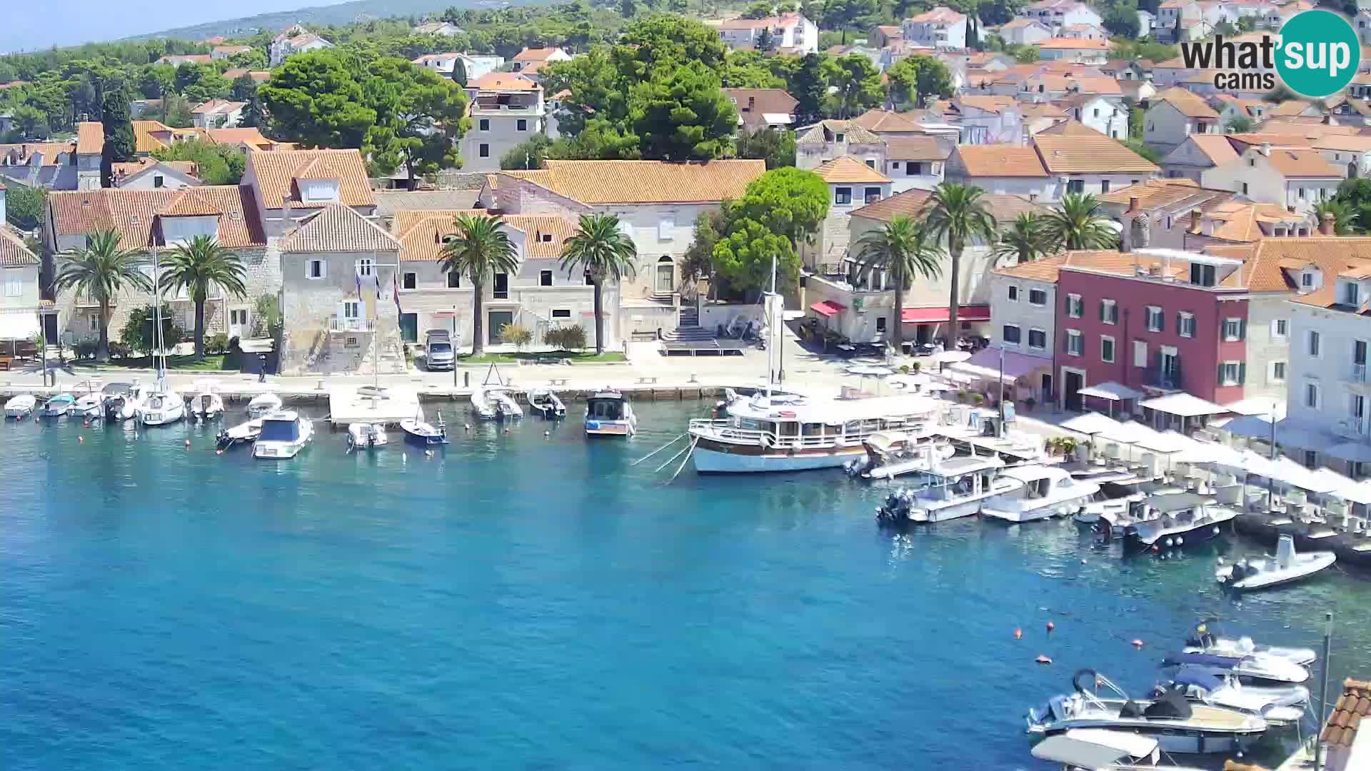 Webcam Sutivan panorama – Vista live dall’isola di Brač