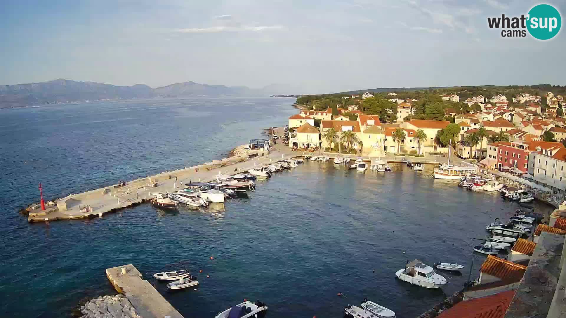 Webcam Sutivan Panorama – Vue en direct depuis l’île de Brač