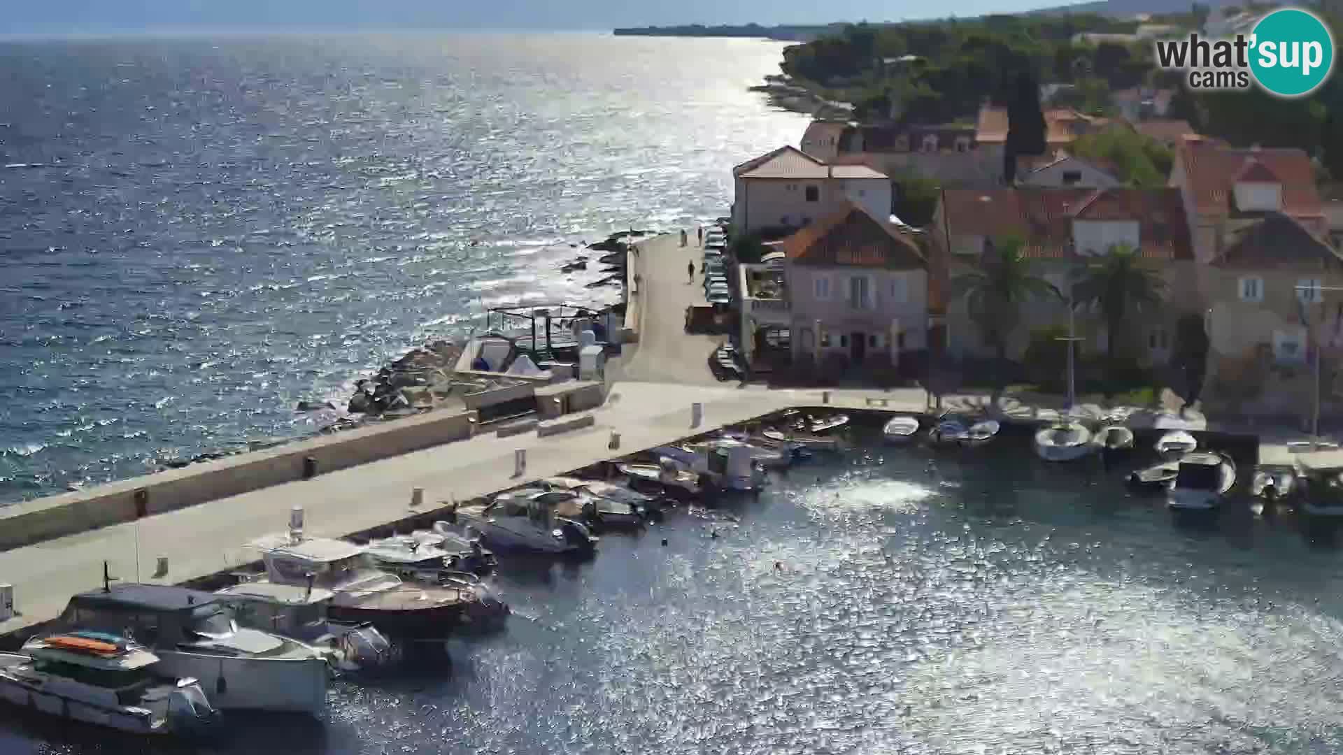 Webcam Sutivan Panorama – Vista en vivo desde la isla de Brač
