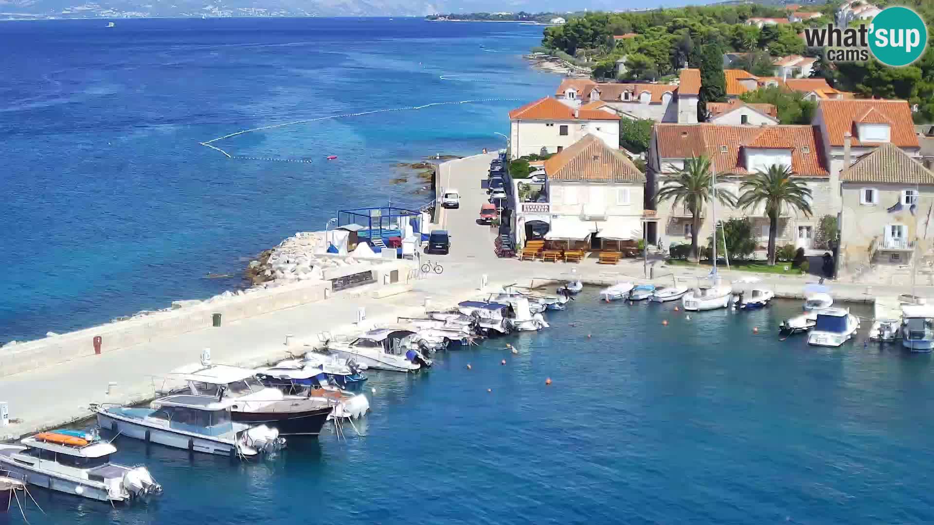 Webcam Sutivan Panorama – Vue en direct depuis l’île de Brač
