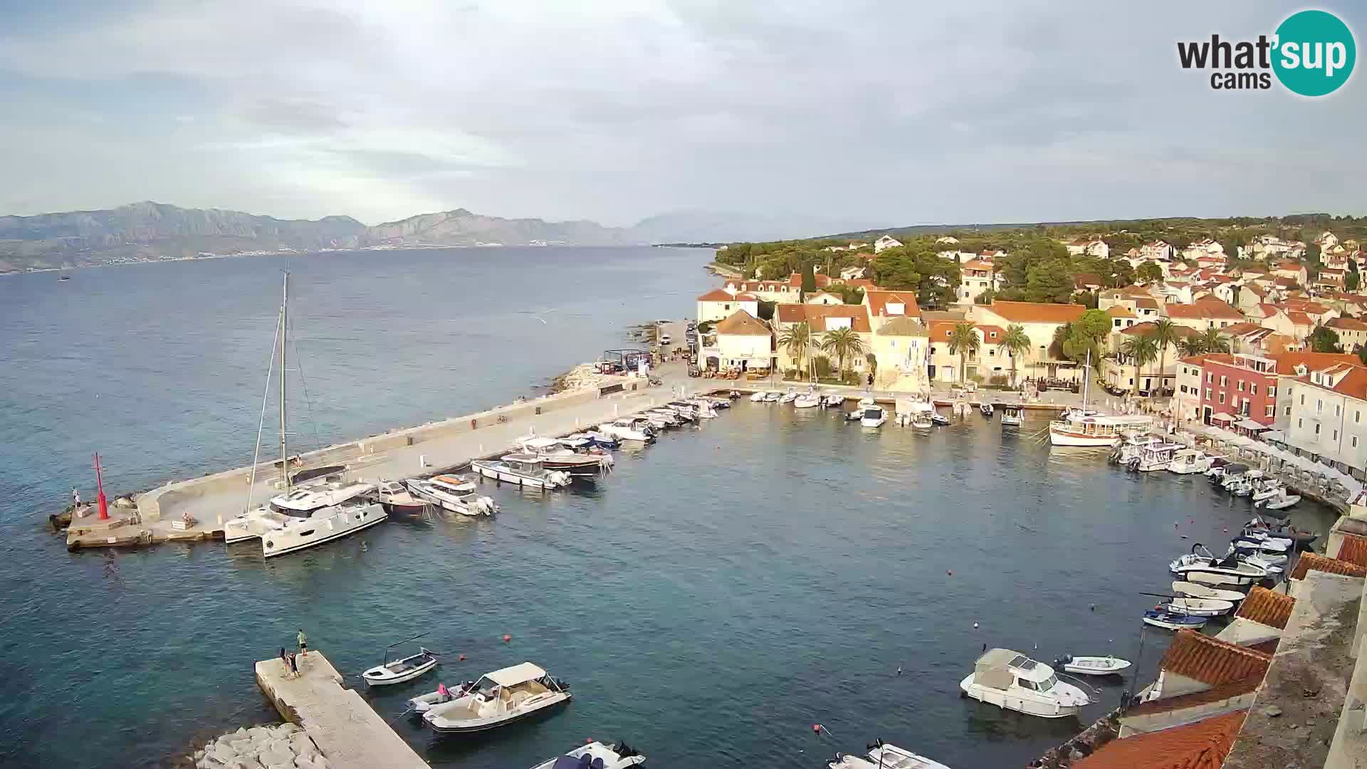 Webcam Sutivan Panorama – Liveblick von der Insel Brač