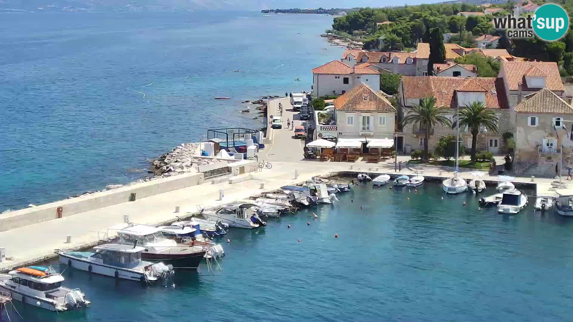 Webcam Sutivan Panorama – Liveblick von der Insel Brač