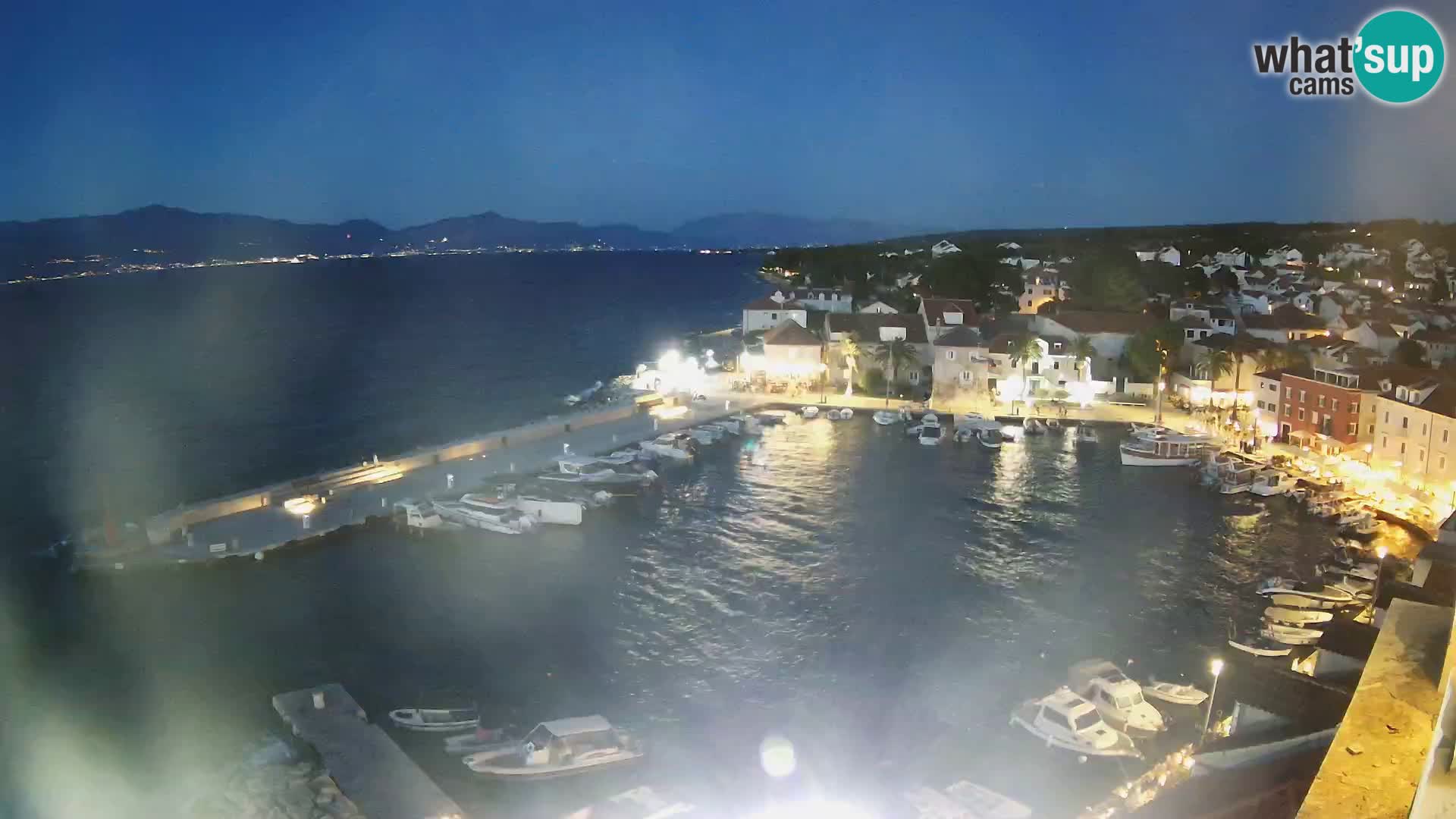 Webcam Sutivan panorama – Vista live dall’isola di Brač