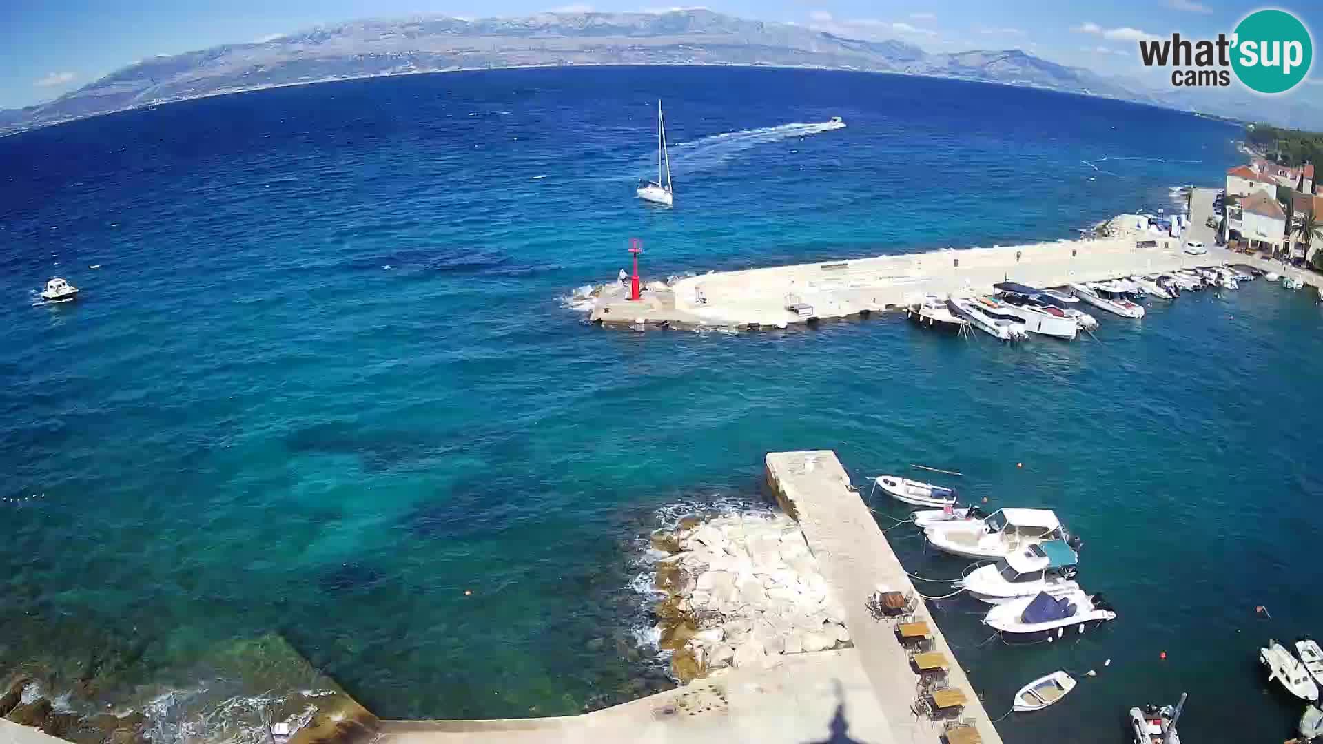 Webcam Sutivan Panorama – Liveblick von der Insel Brač