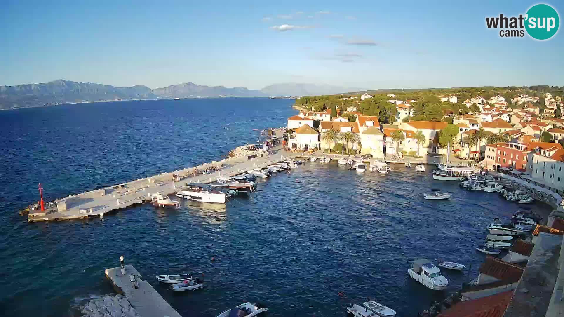 Webcam Sutivan Panorama – Vue en direct depuis l’île de Brač