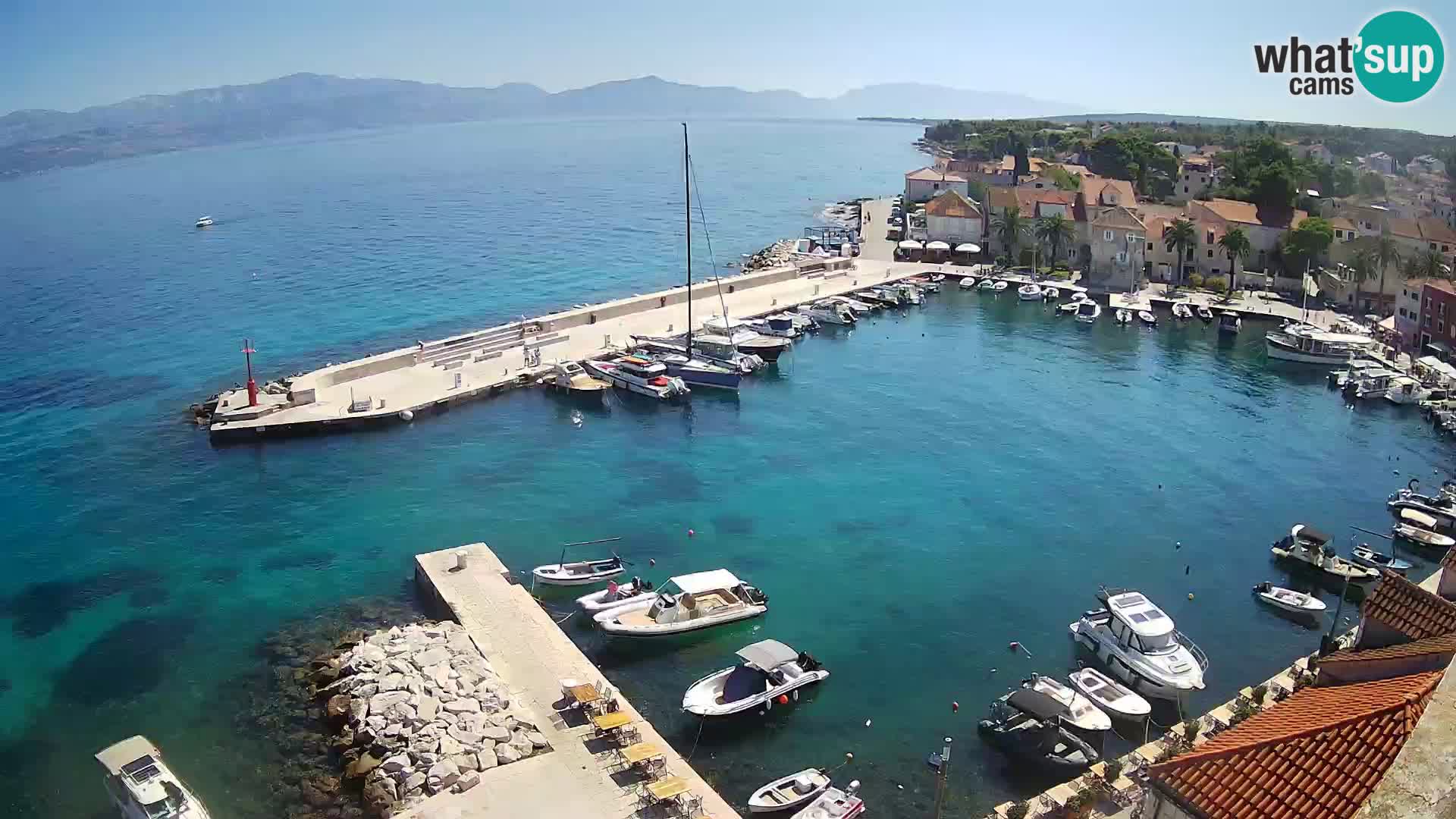 Webcam Sutivan Panorama – Liveblick von der Insel Brač