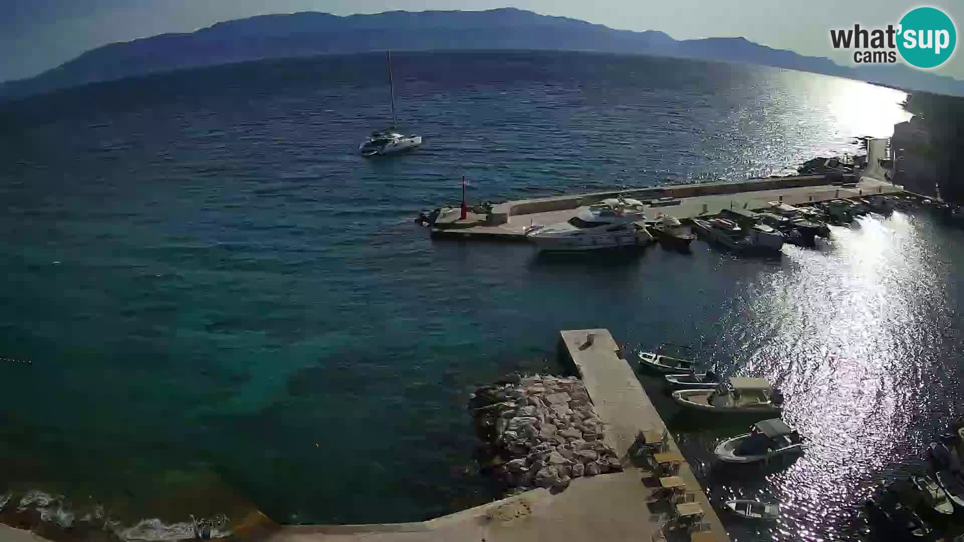 Webcam Sutivan Panorama – Vista en vivo desde la isla de Brač