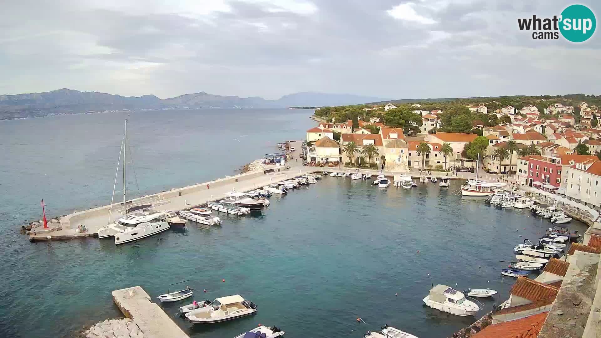 Webcam Sutivan Panorama – Vue en direct depuis l’île de Brač