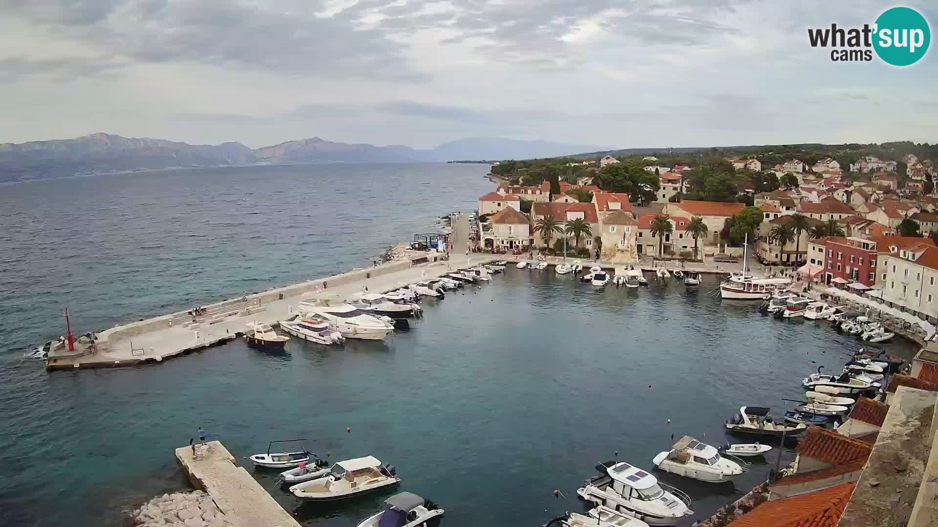 Webcam Sutivan Panorama – Vue en direct depuis l’île de Brač