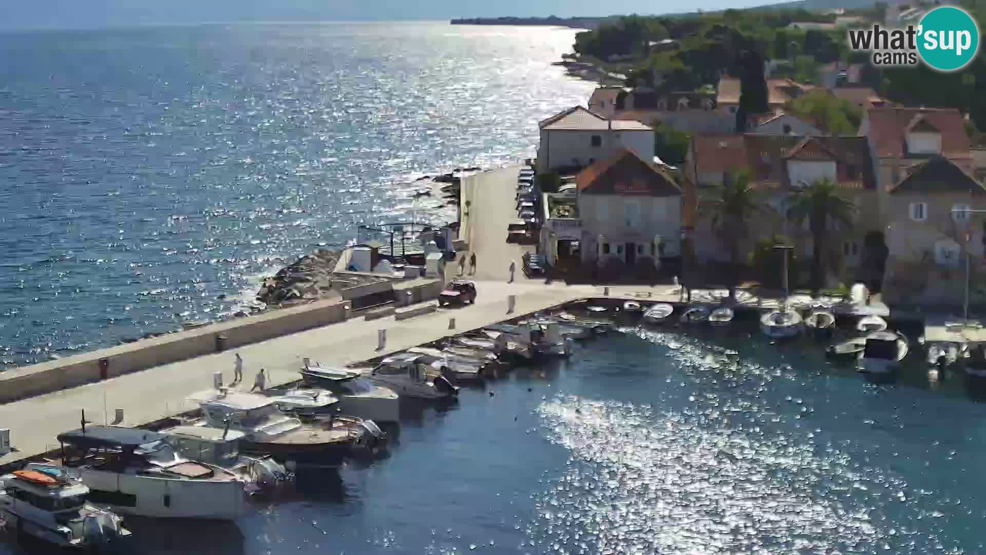Webcam Sutivan Panorama – Vista en vivo desde la isla de Brač