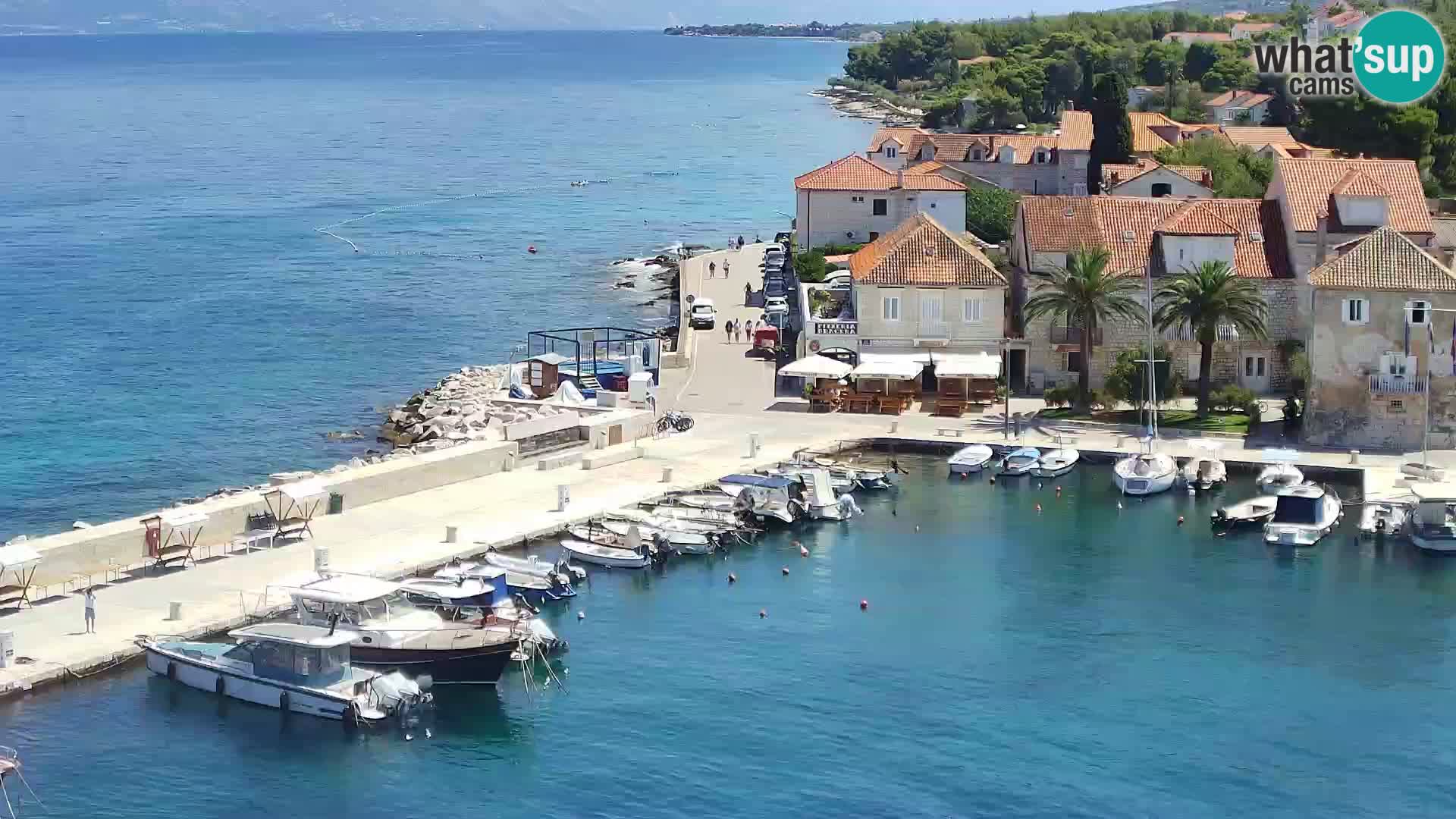 Webcam Sutivan Panorama – Vue en direct depuis l’île de Brač