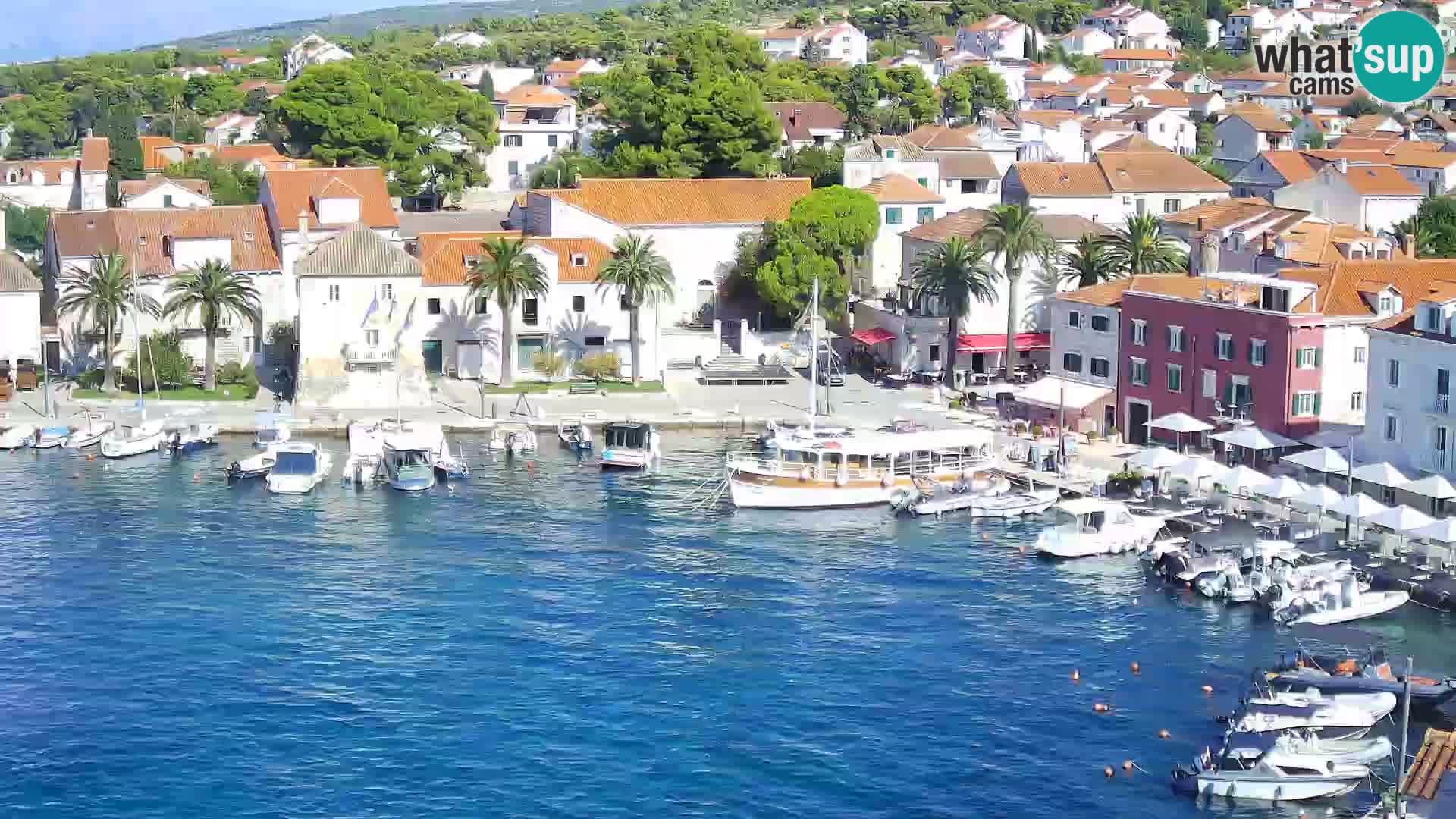 Web kamera Sutivan panorama – Pogled uživo s otoka Brača