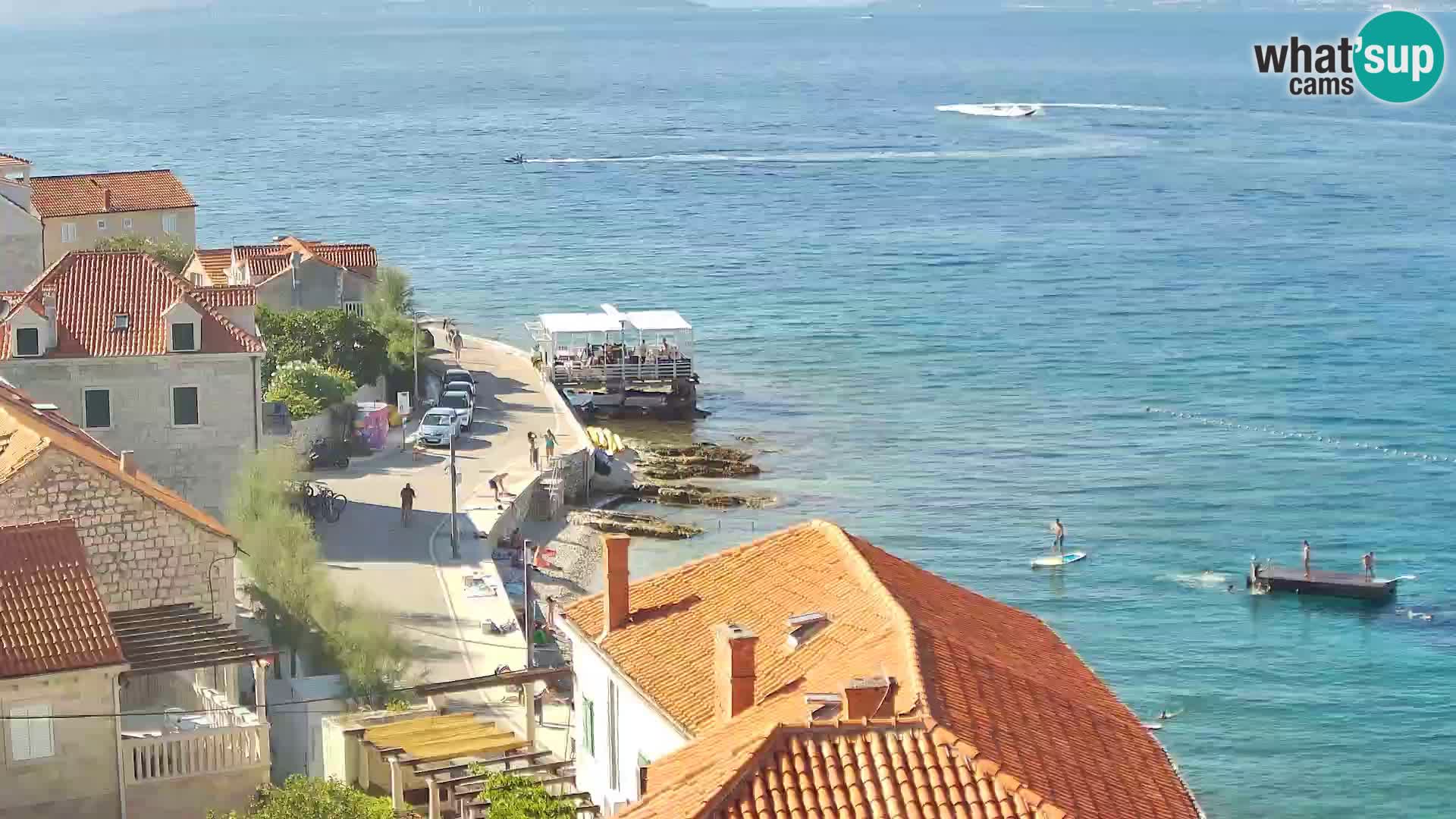 Webcam Sutivan Panorama – Vista en vivo desde la isla de Brač