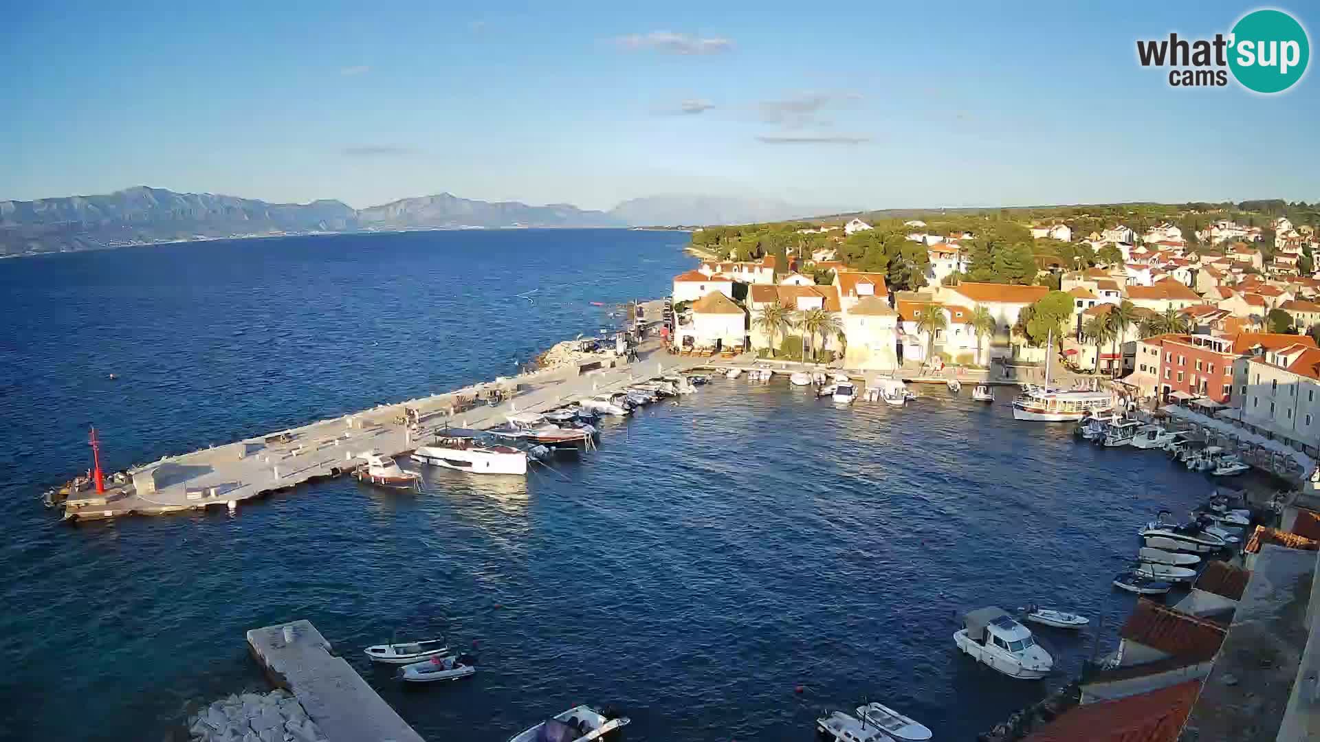 Webcam Sutivan Panorama – Vue en direct depuis l’île de Brač
