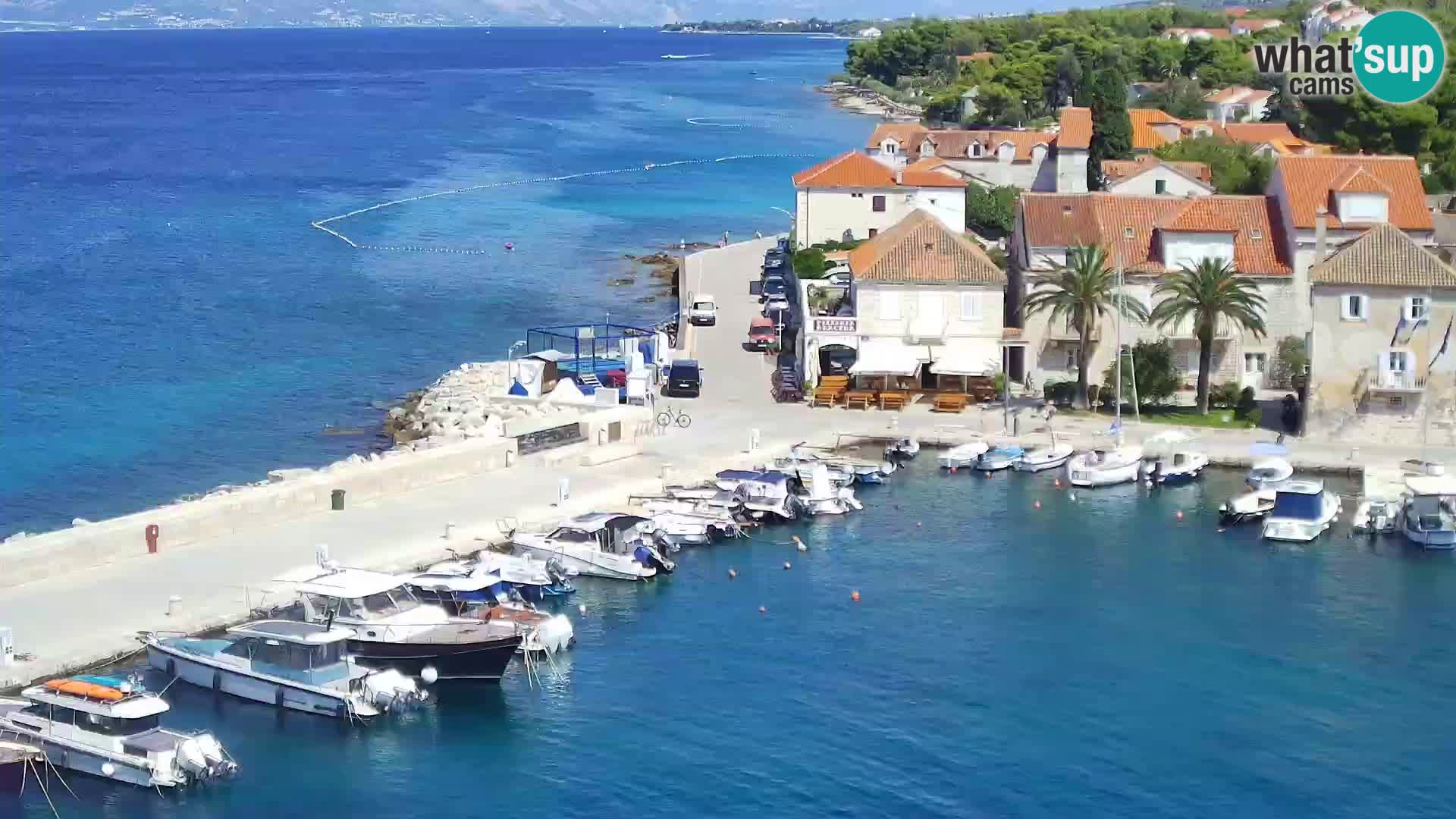 Webcam Sutivan Panorama – Vue en direct depuis l’île de Brač