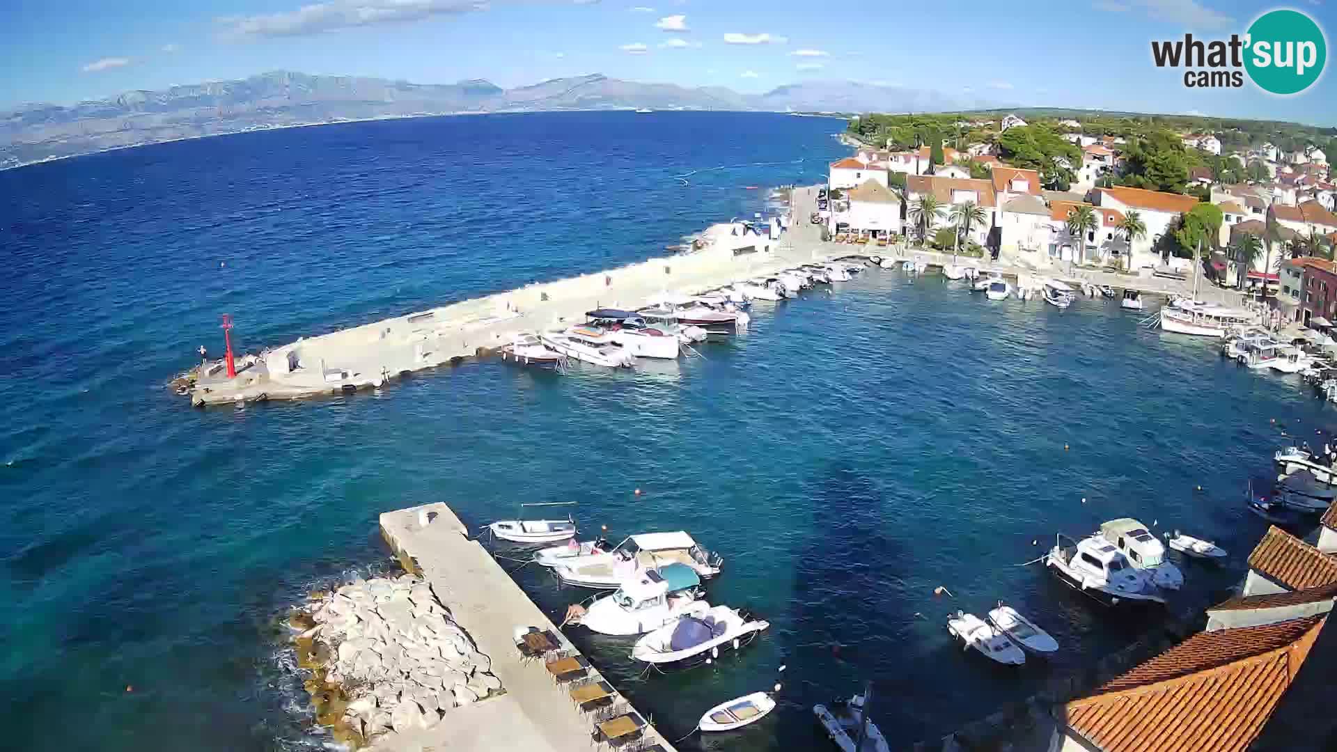 Webcam Sutivan Panorama – Vue en direct depuis l’île de Brač