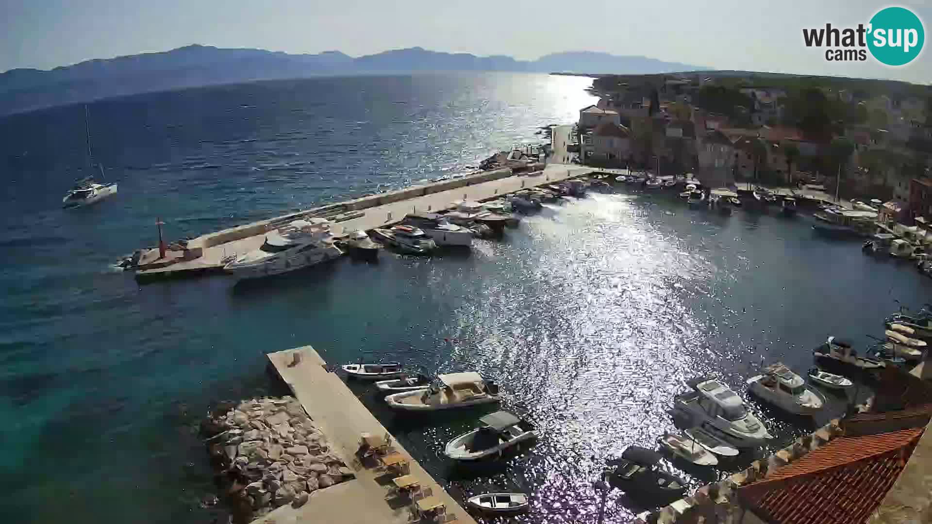 Webcam Sutivan Panorama – Vista en vivo desde la isla de Brač