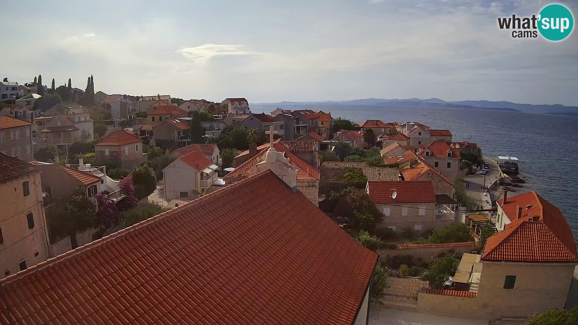 Webcam Sutivan Panorama – Vista en vivo desde la isla de Brač