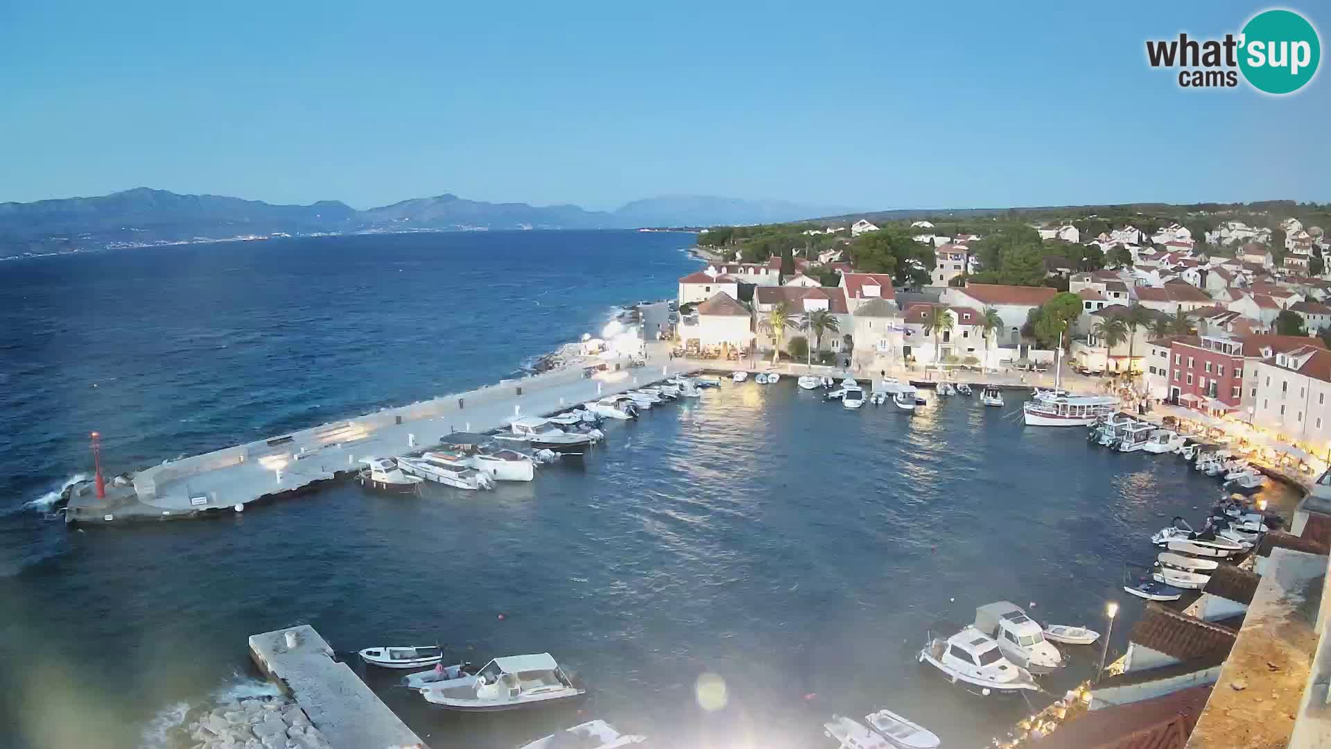 Webcam Sutivan Panorama – Liveblick von der Insel Brač