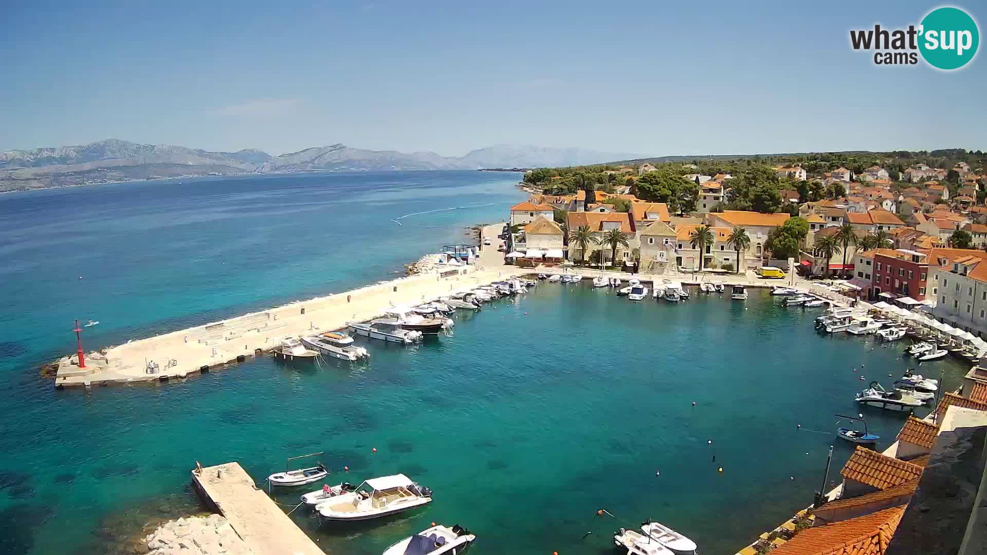 Webcam Sutivan Panorama – Live View from Brač Island