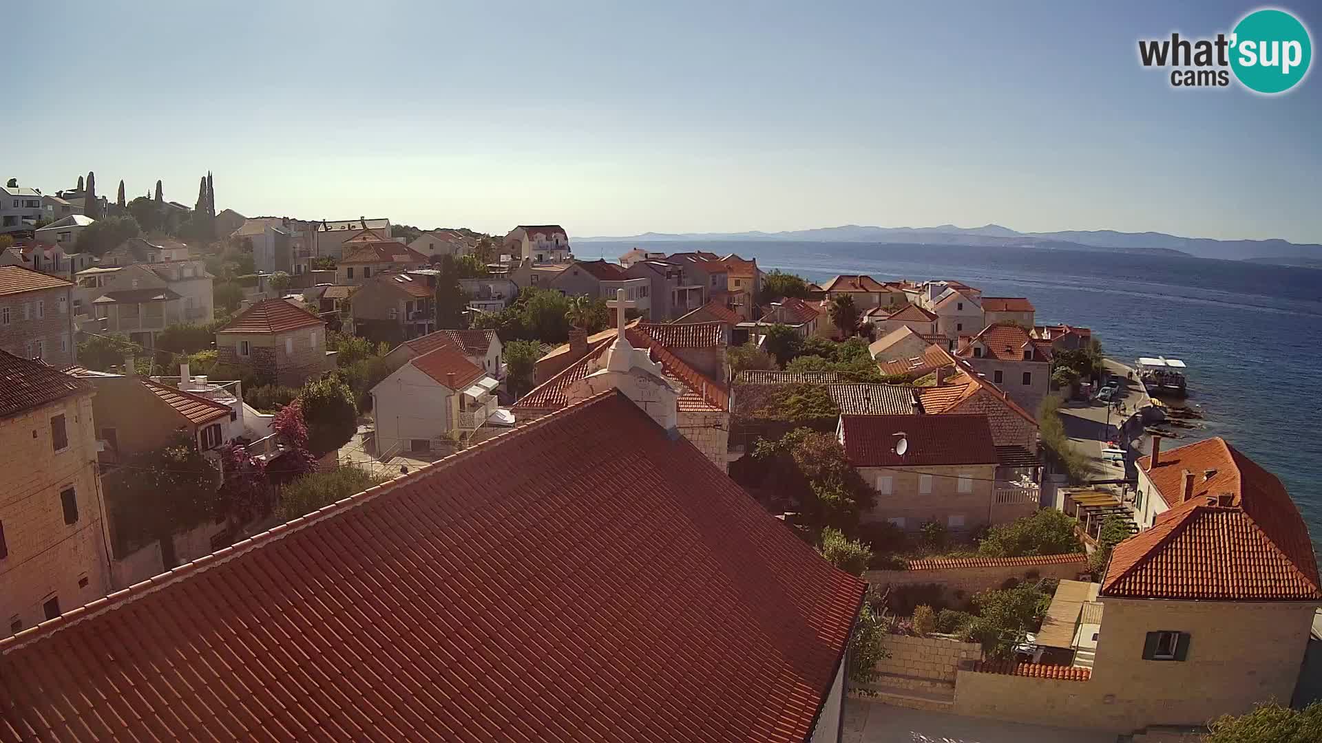 Webcam Sutivan Panorama – Vue en direct depuis l’île de Brač