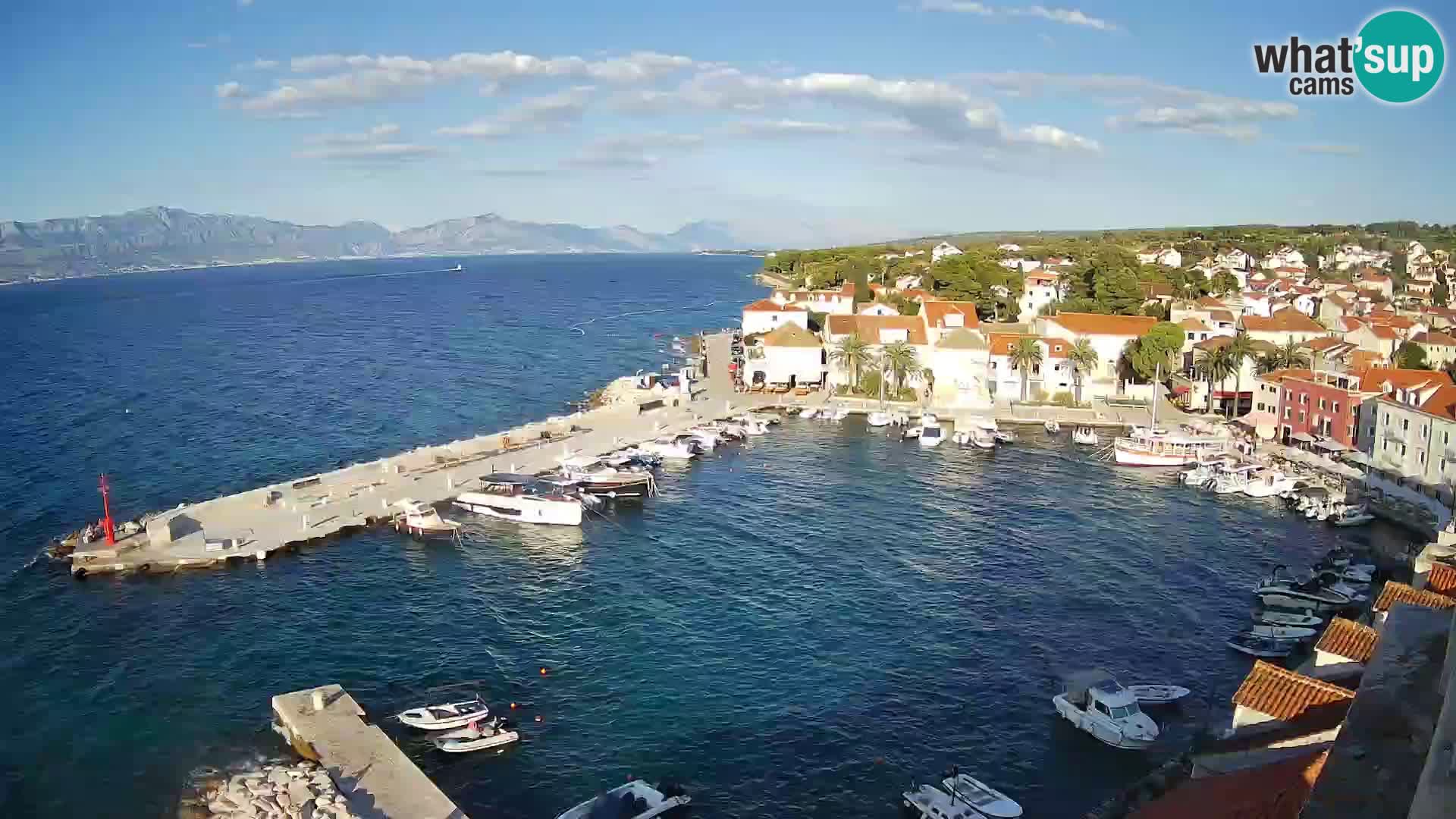 Webcam Sutivan Panorama – Liveblick von der Insel Brač