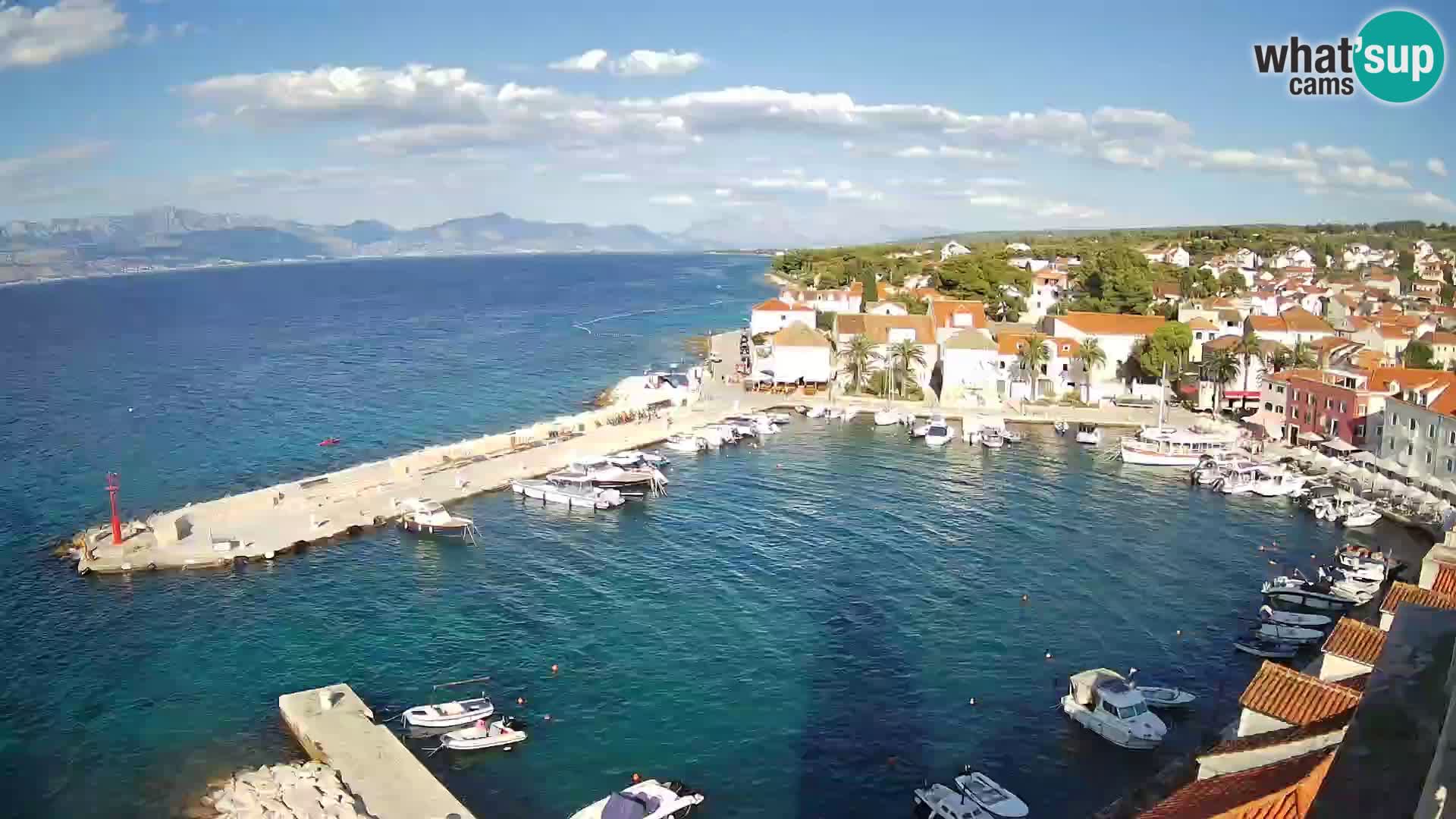 Webcam Sutivan Panorama – Liveblick von der Insel Brač
