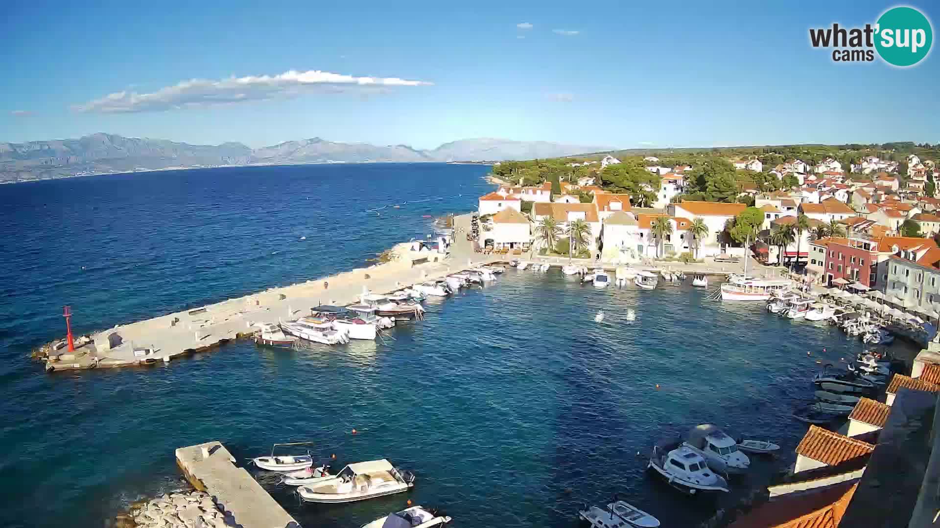 Webcam Sutivan Panorama – Liveblick von der Insel Brač