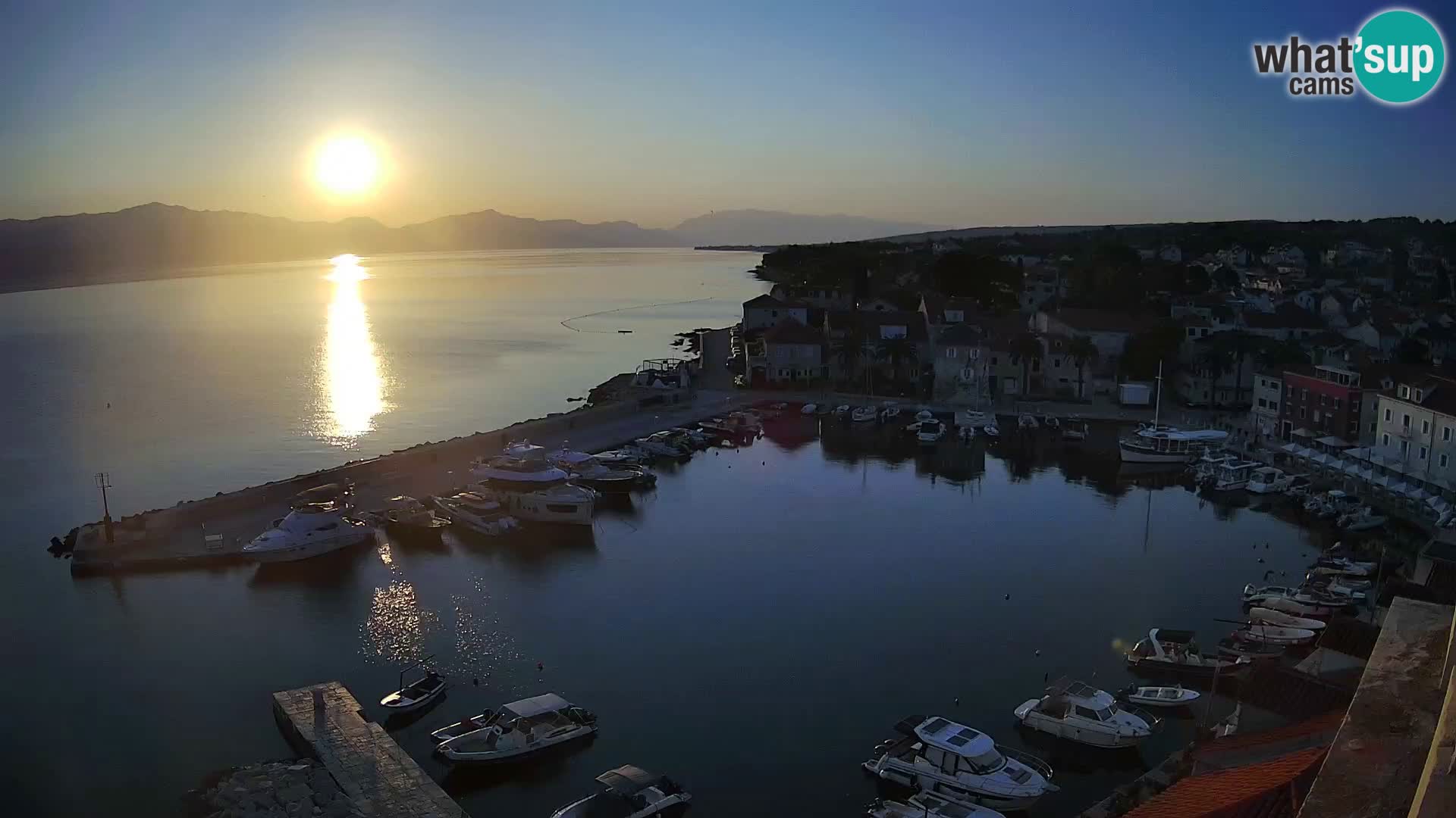 Webcam Sutivan Panorama – Vista en vivo desde la isla de Brač