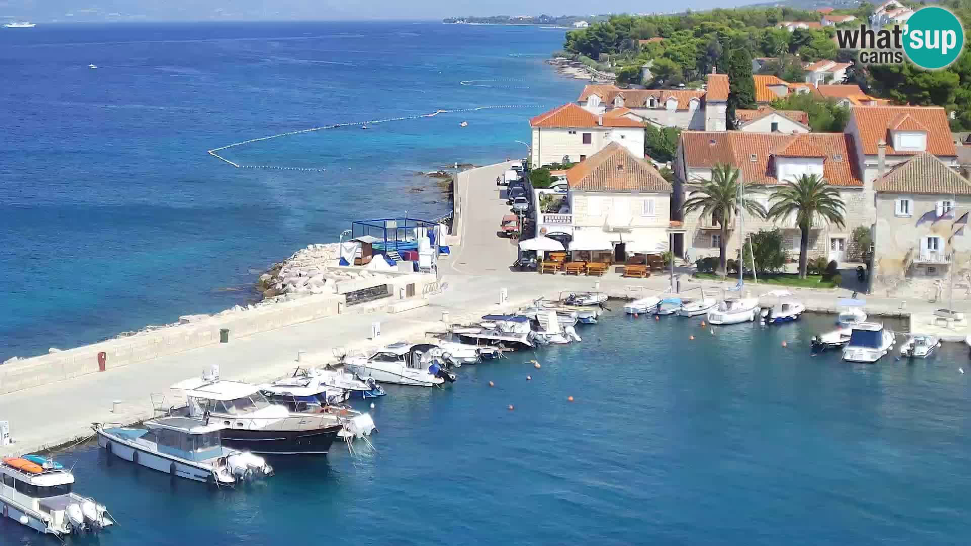 Webcam Sutivan Panorama – Vista en vivo desde la isla de Brač